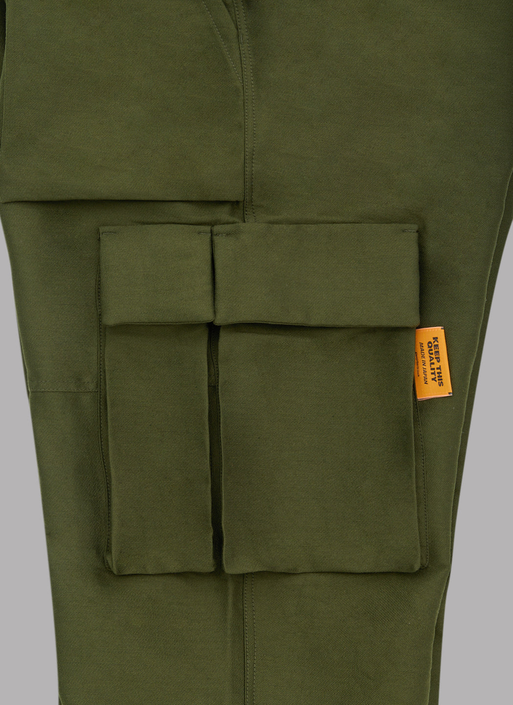 SEVEN POCKET FATIGUE PANTS - OLIVE