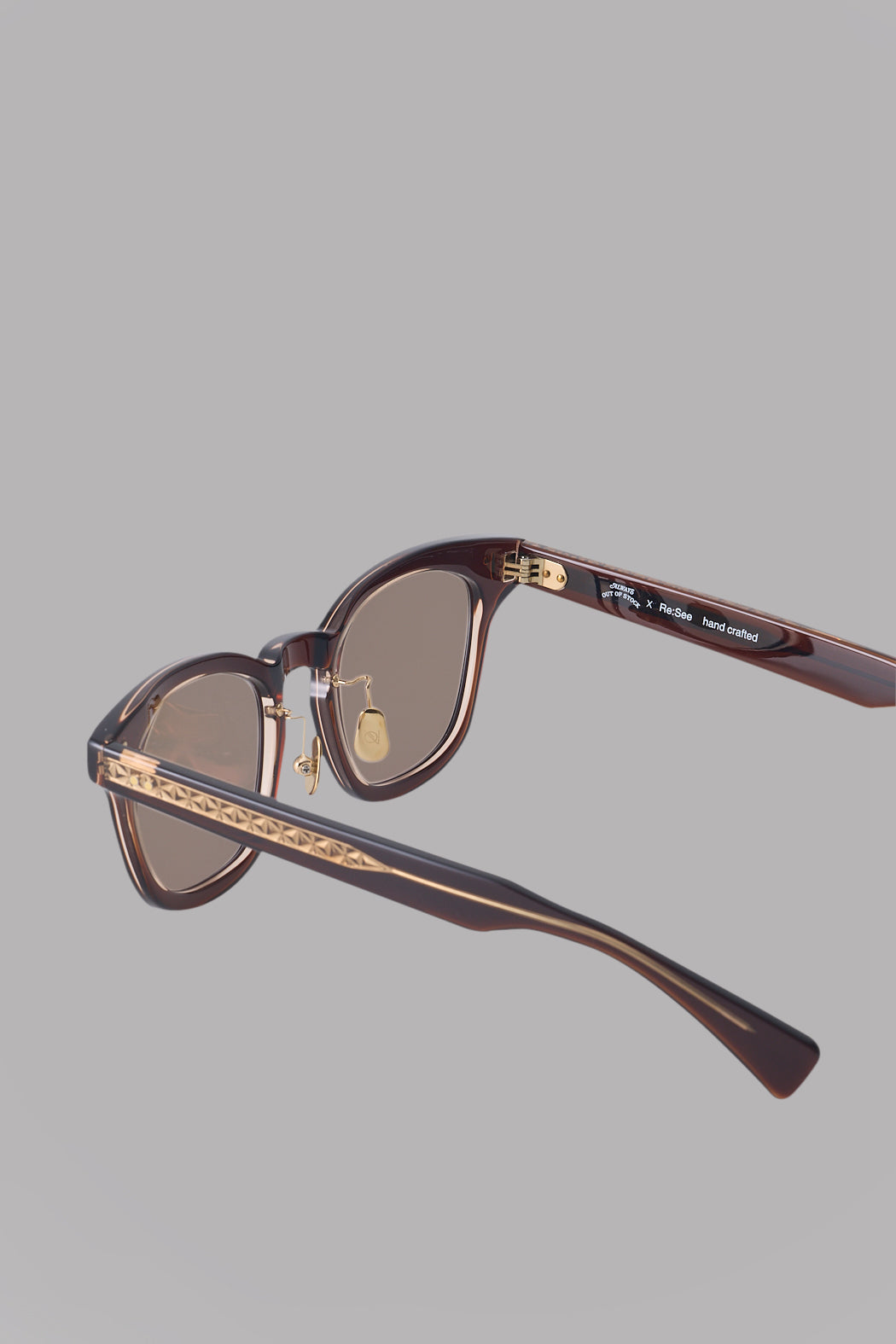 ALWAYS OUT OF STOCK x RE:SEE Re:STOCK - BROWN / BROWN Lens(75%)