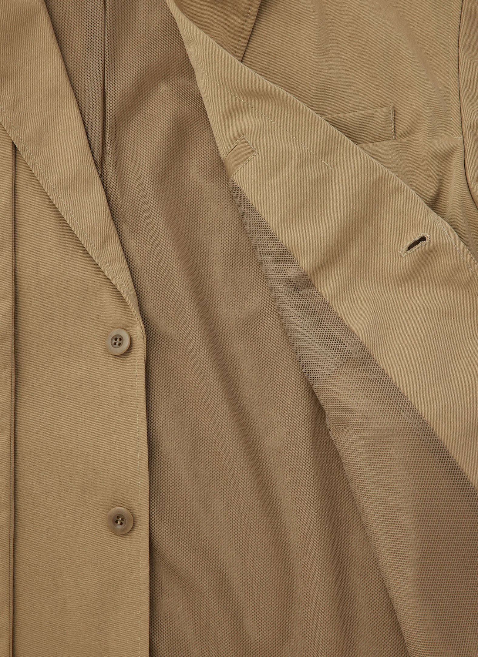 LAYERED 2B RELAXED JACKET-BEIGE