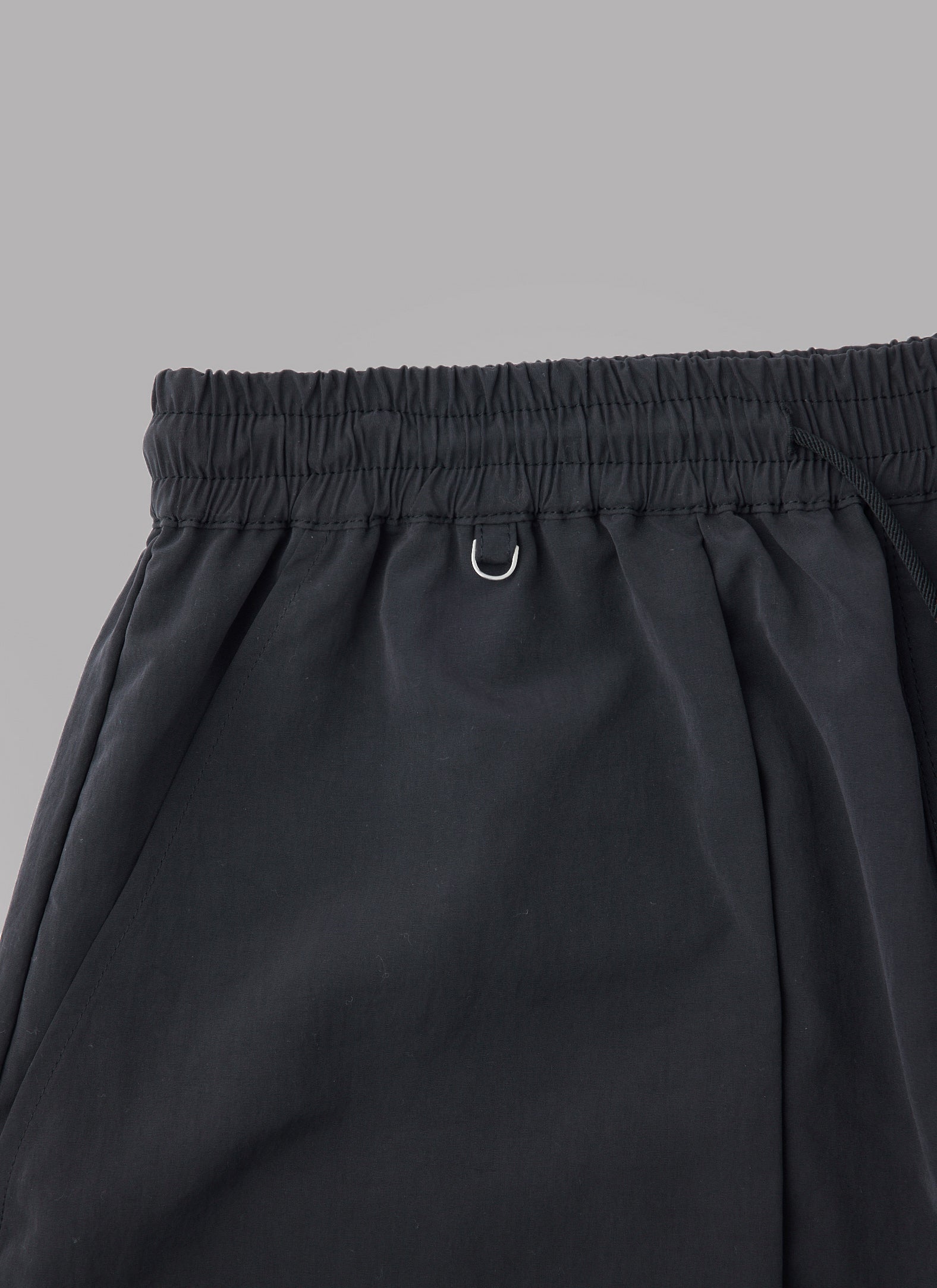 PARACHUTE FATIGUE PANTS-BLACK