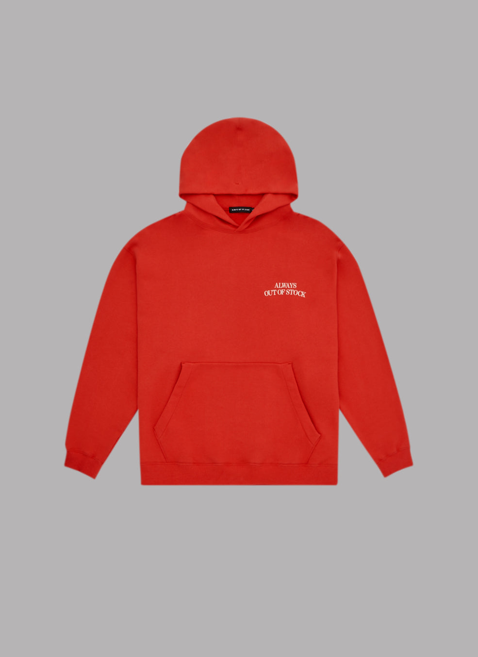 CLASSIC LOGO HOODIE - STRAWBERRY RED