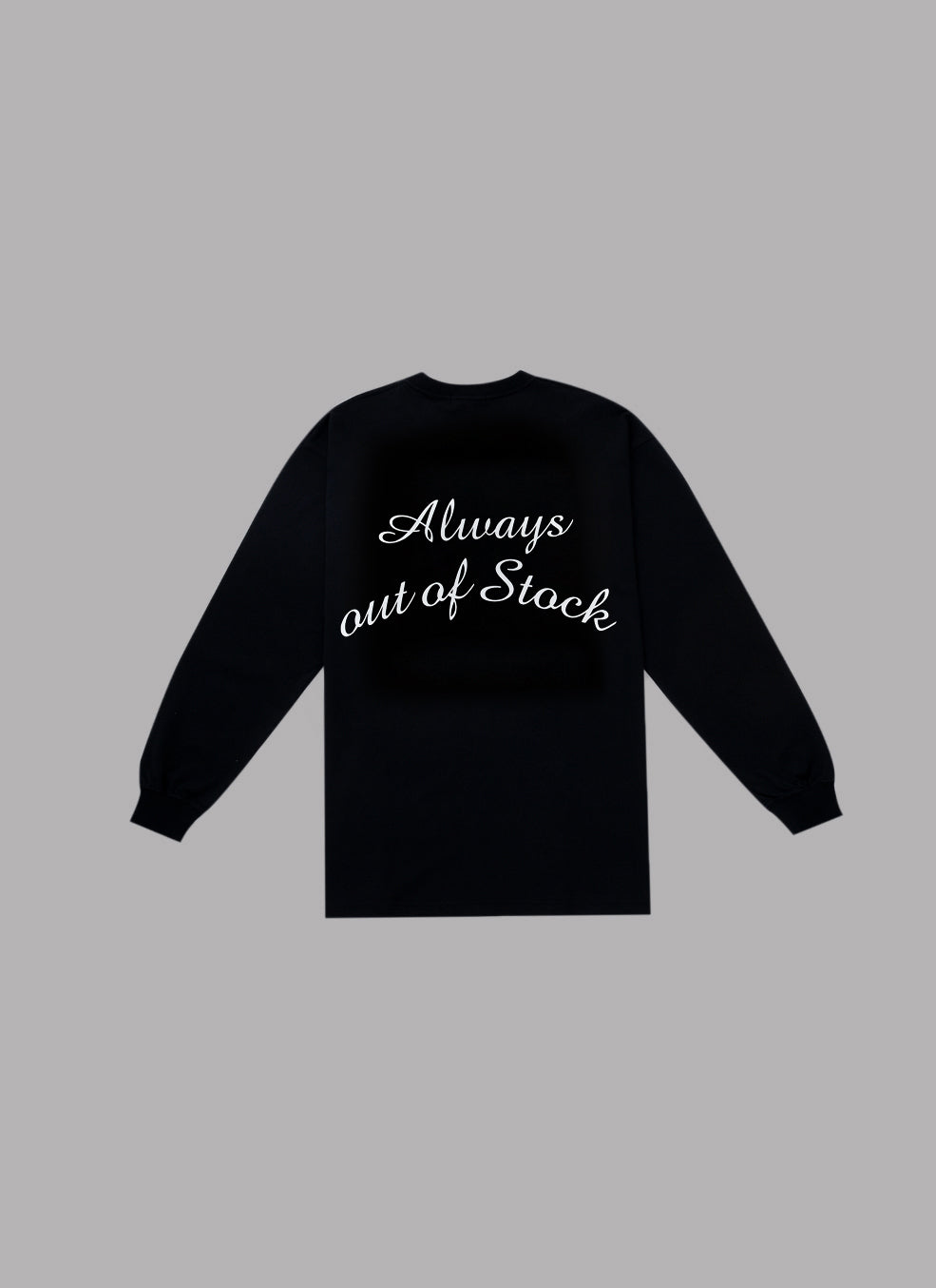 CLASSICAL LOGO L/S TEE-BLACK