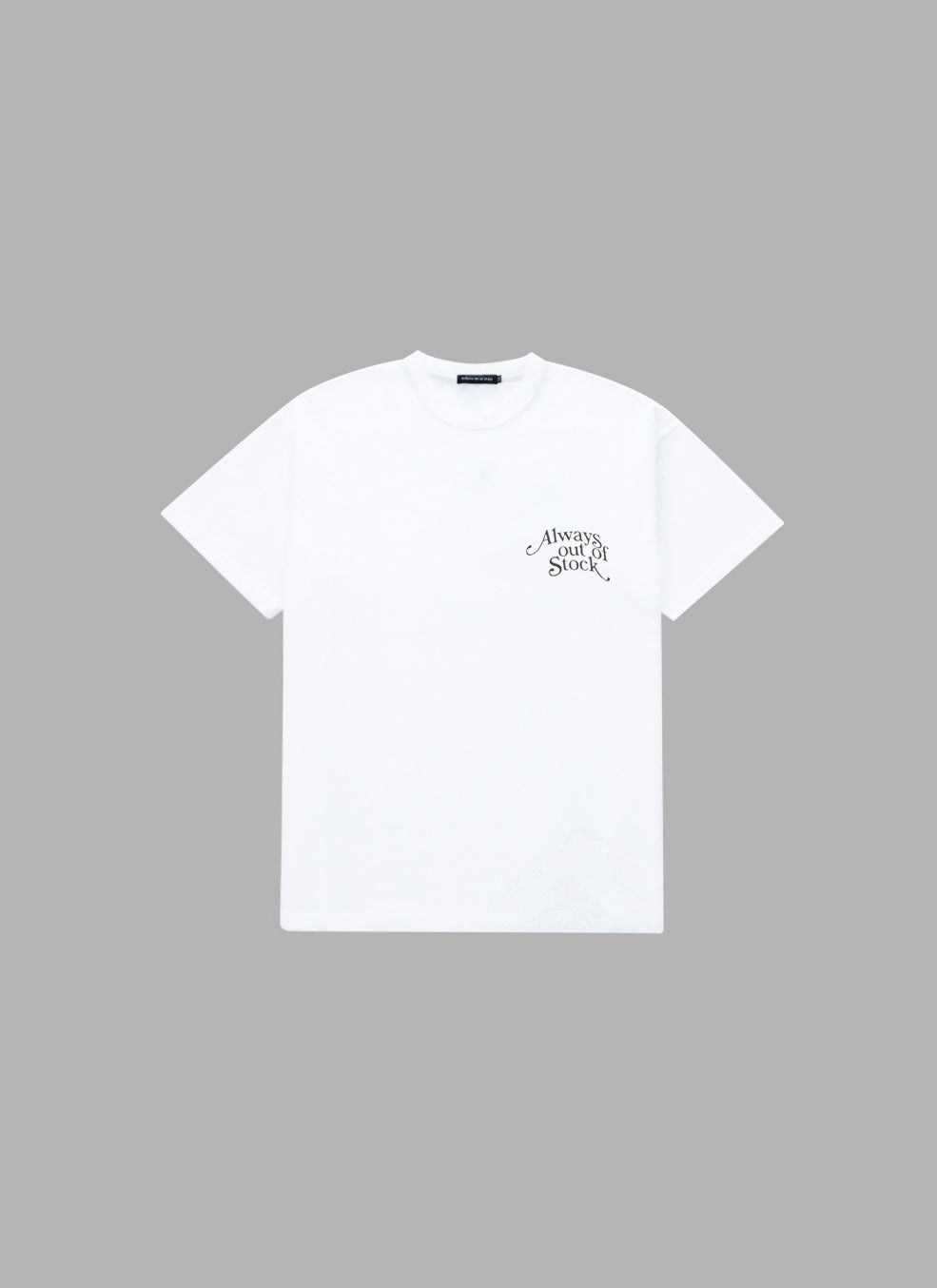 FLOWER PLAY LOGO S/S TEE-WHITE