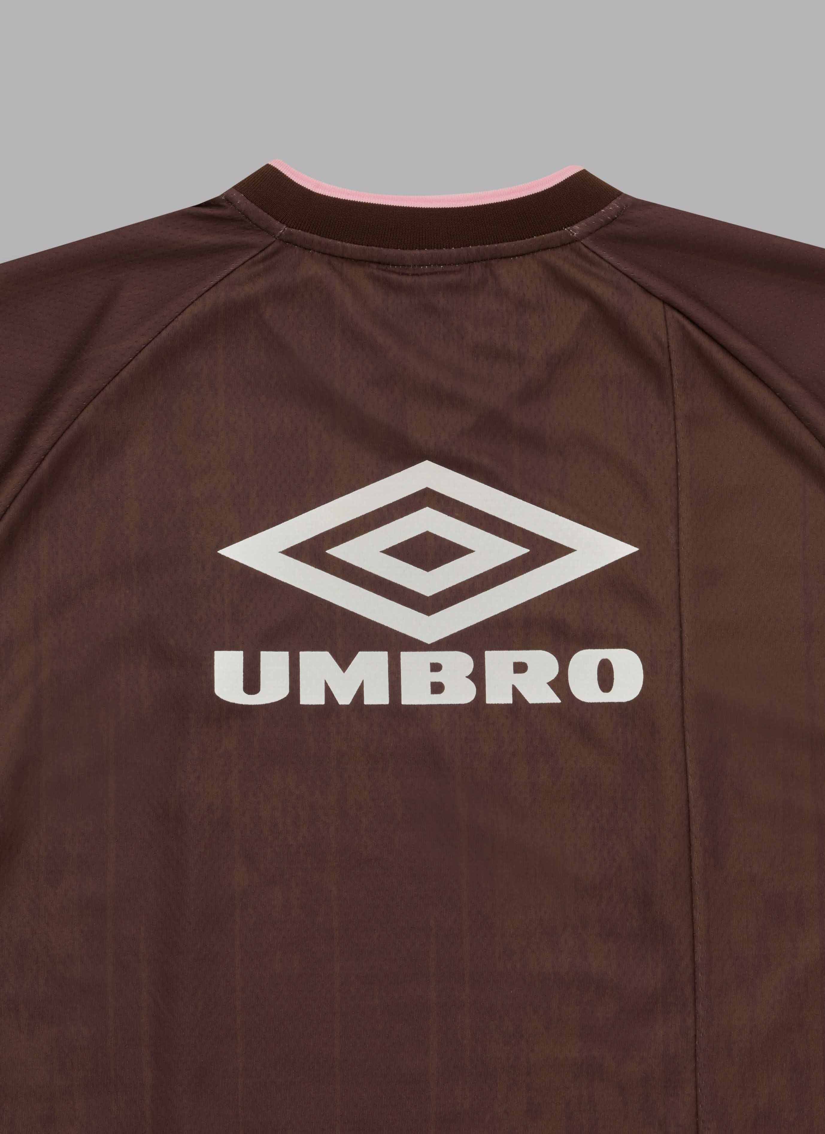 ALWAYS OUT OF STOCK X UMBRO GAME SHIRTS - BROWN
