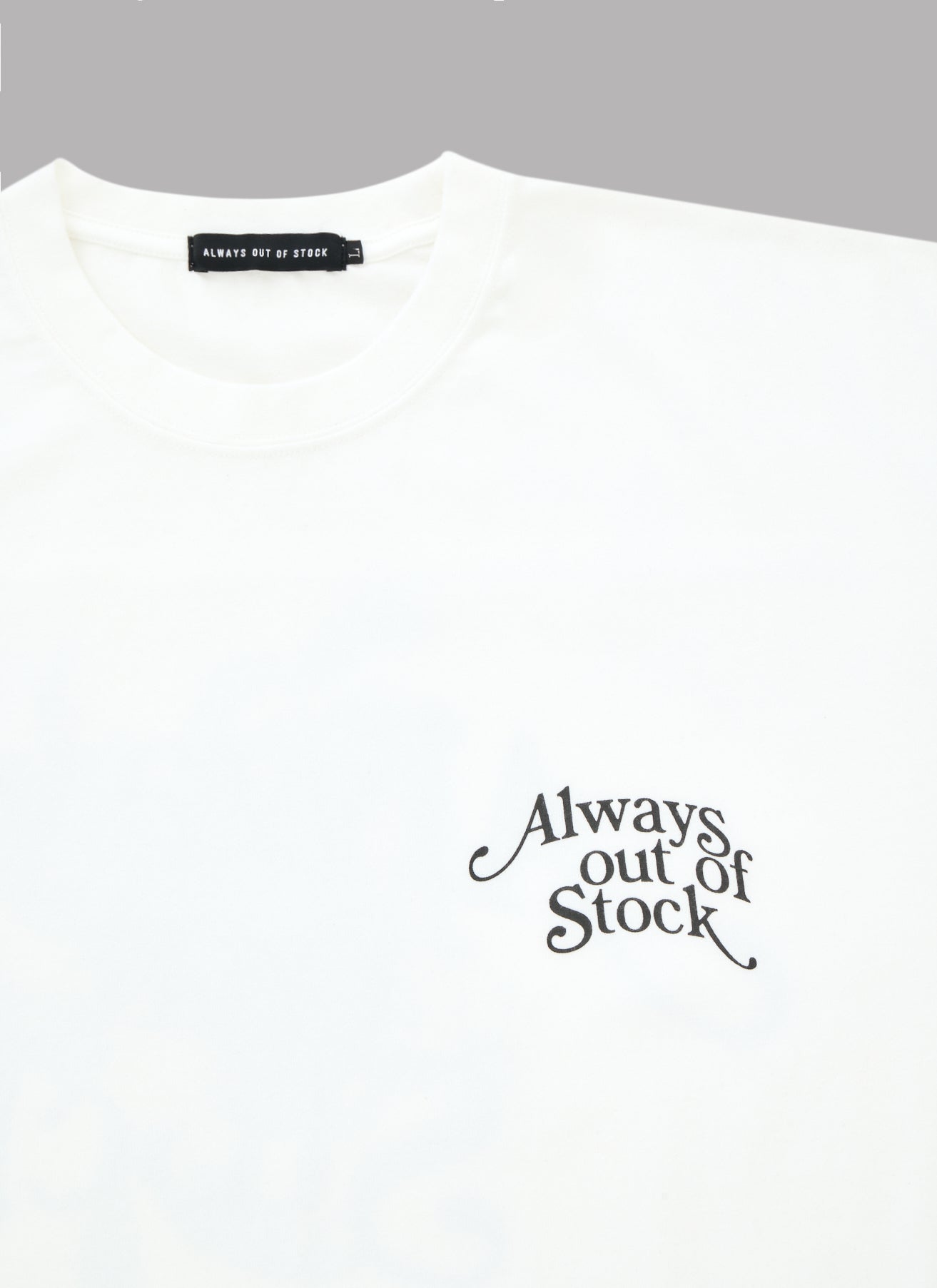 FLOWER PLAY LOGO S/S TEE-WHITE