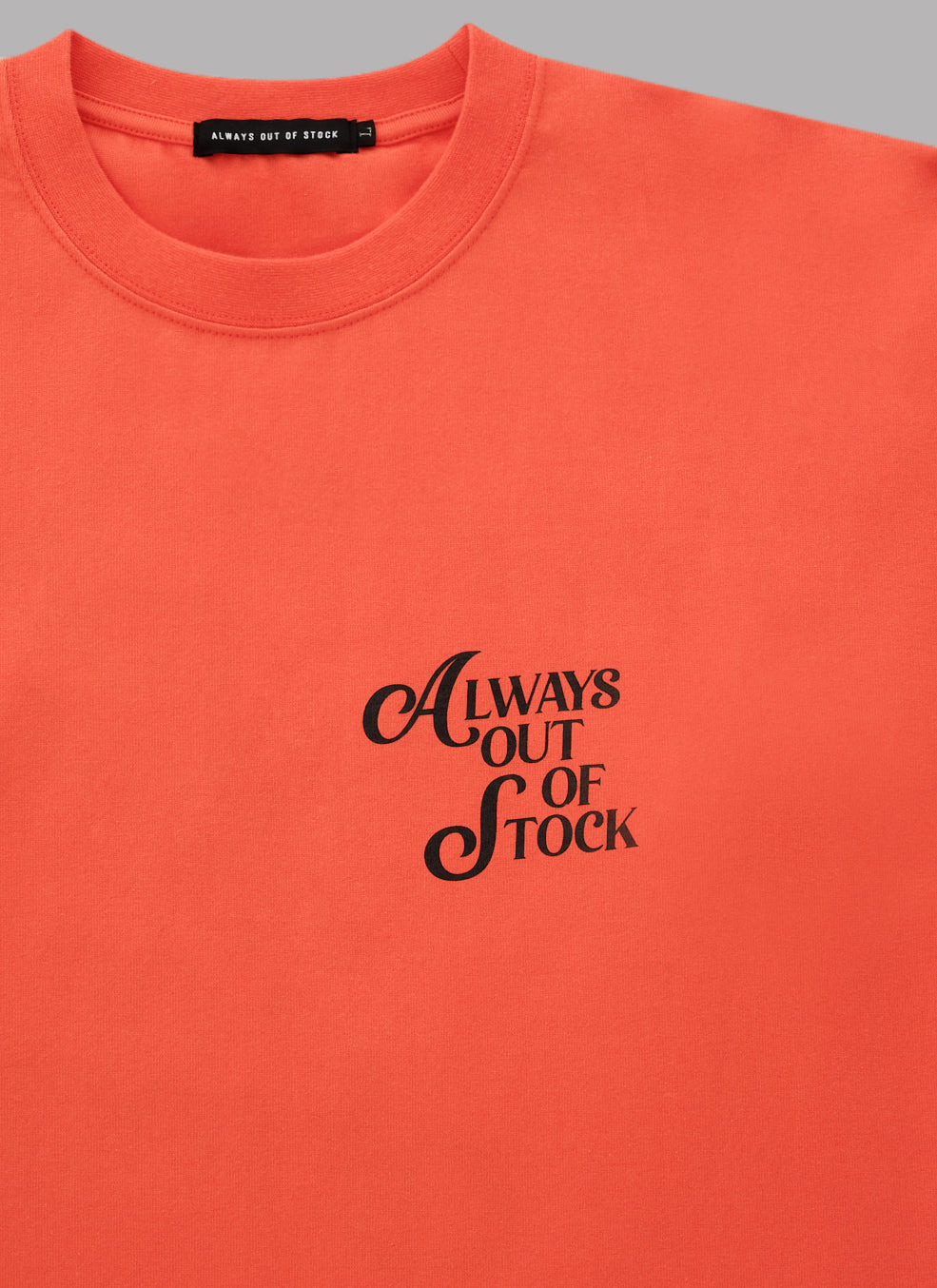 IF YOU STAY POSITIVE L/S TEE-ORANGE