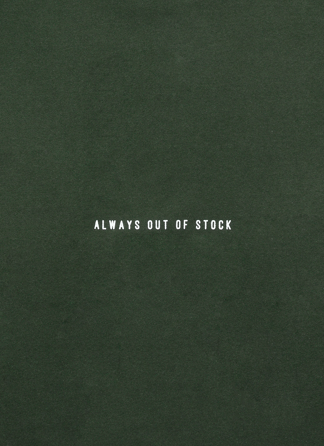 LA LOGO THICK CREWNECK-OLIVE