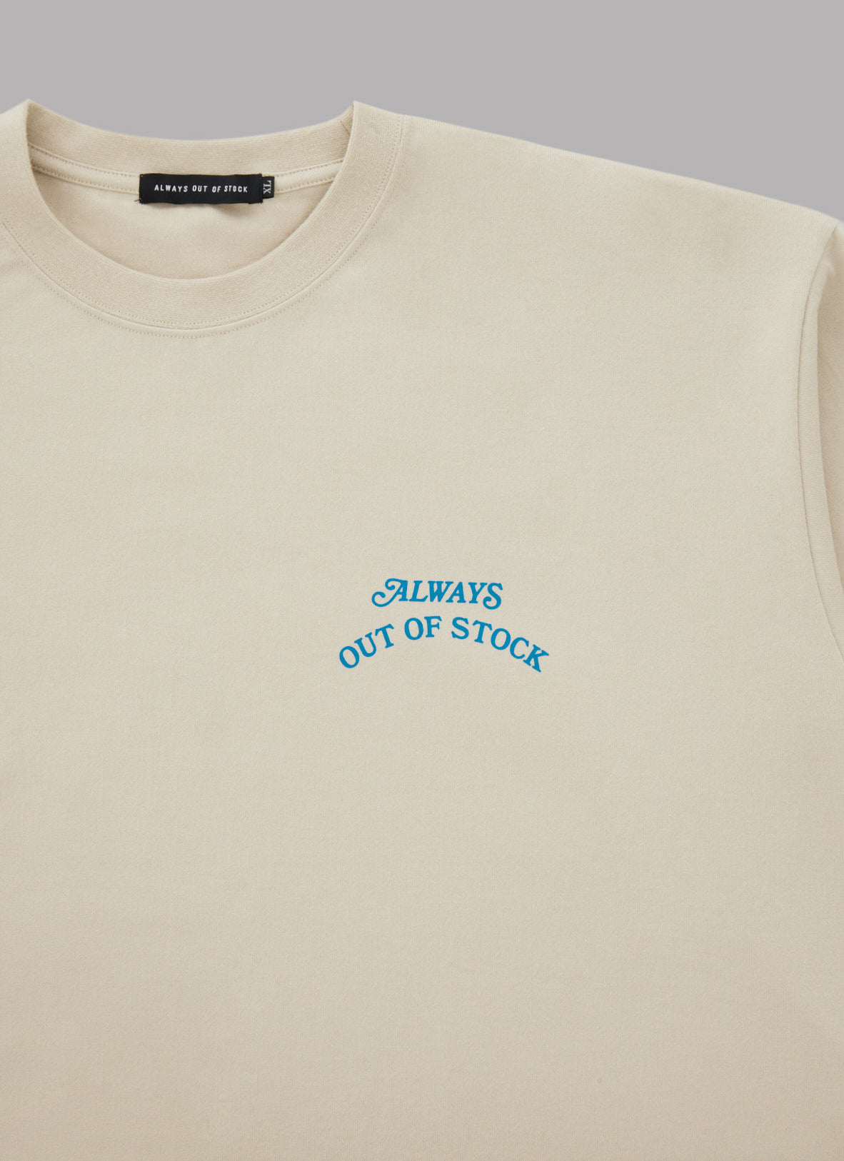 IT'S ONLY A SHORT TRIP L/S TEE-SAND