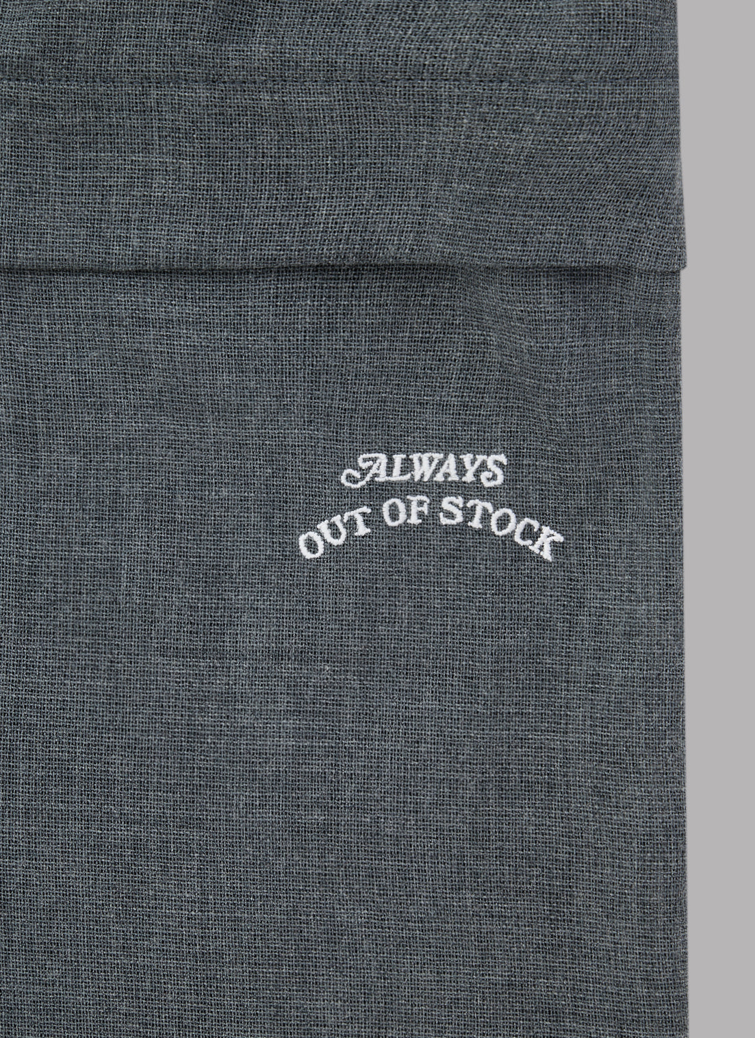 SUMMER WOOL CPO JACKET - CHARCOAL