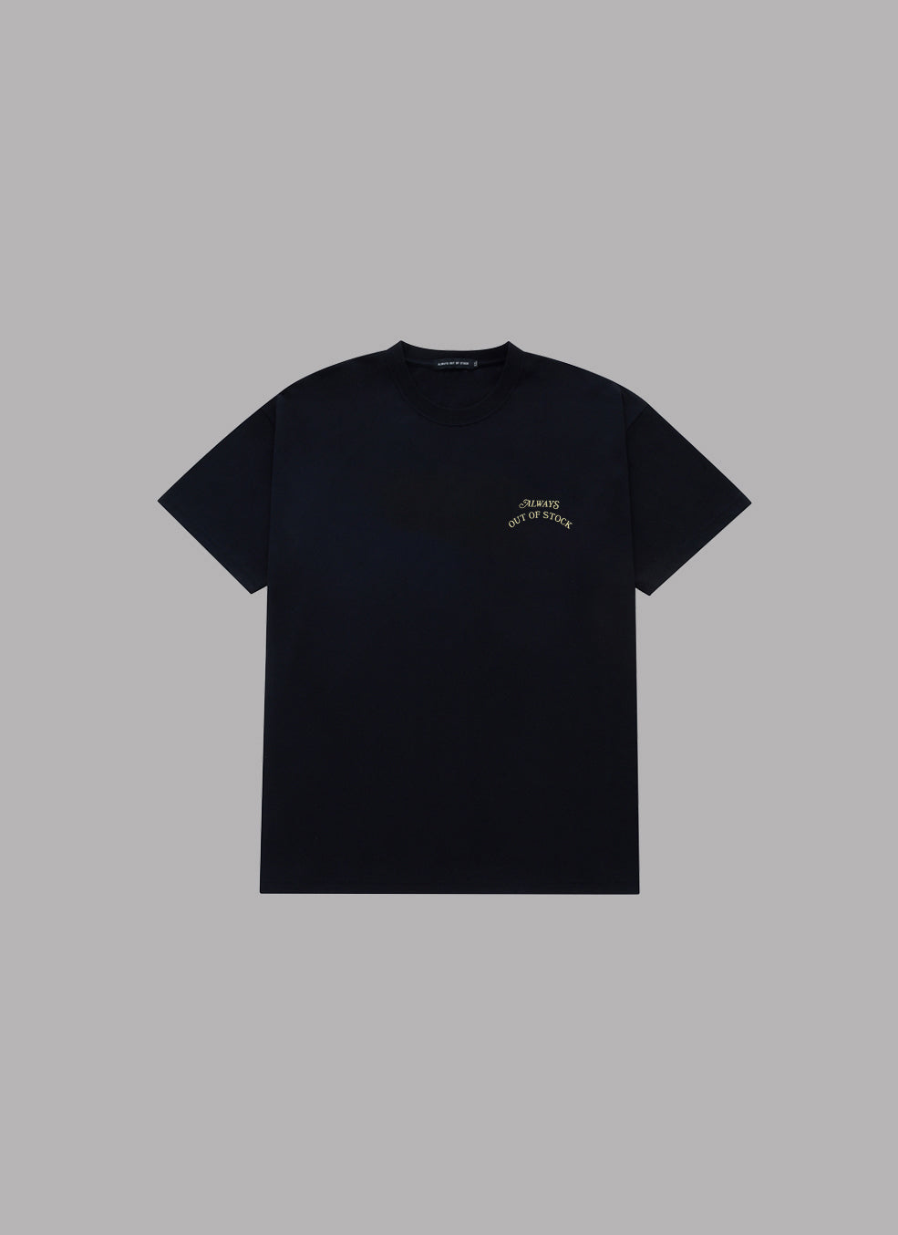 BASIC LOGO S/S TEE-BLACK x MASTERD
