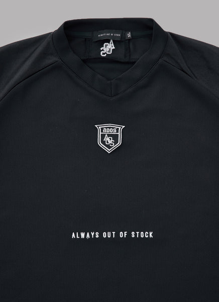 SHORT SLEEVE GAME SHIRT-BLACK – ALWAYS OUT OF STOCK