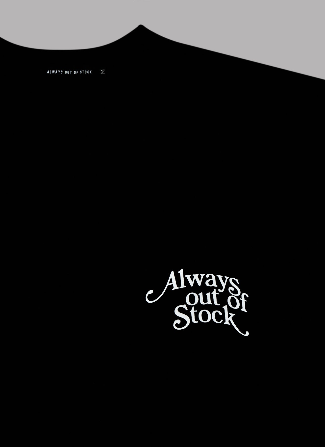 FLOWER PLAY LOGO S/S TEE-BLACK