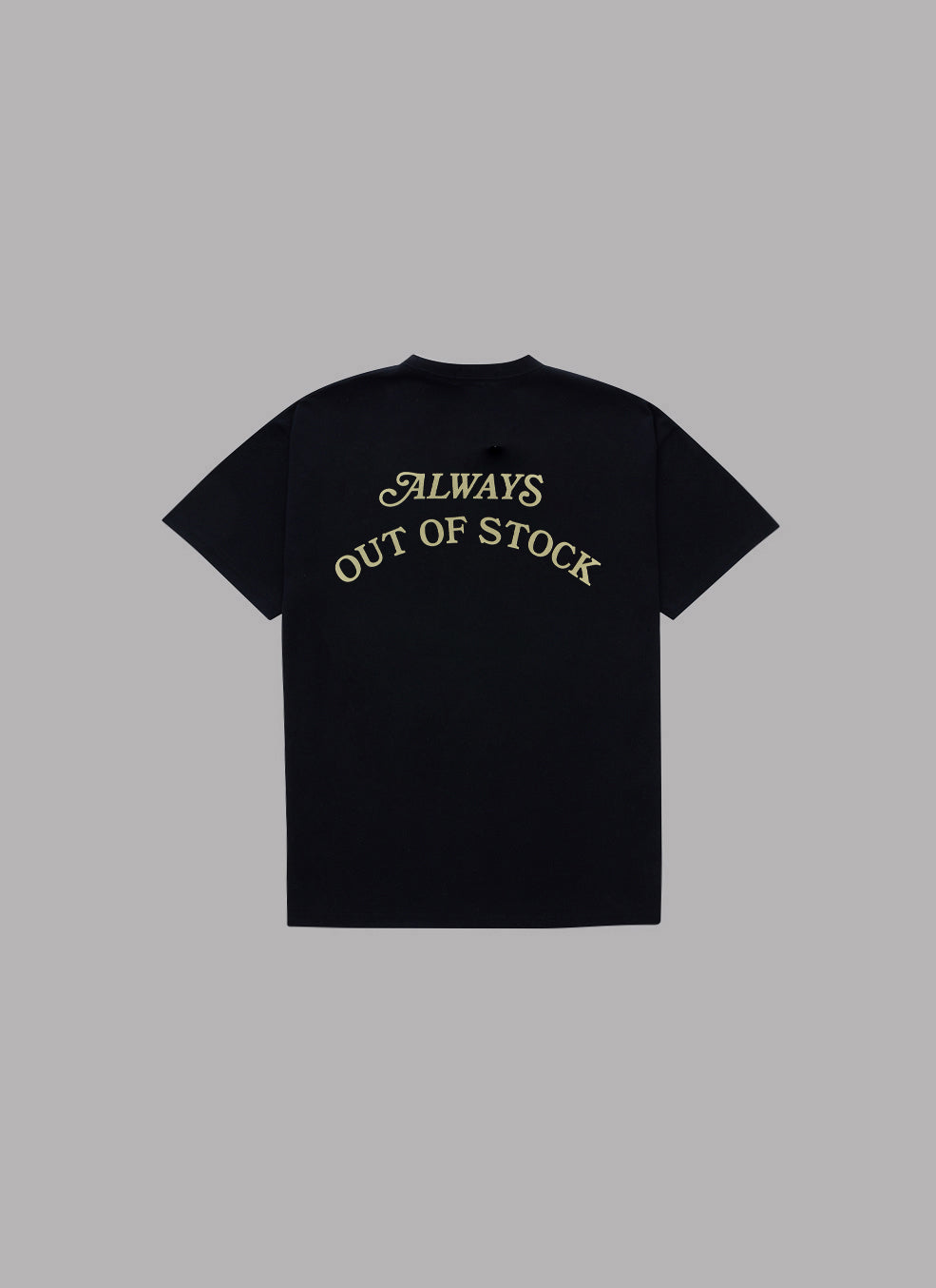 BASIC LOGO S/S TEE-BLACK x MASTERD