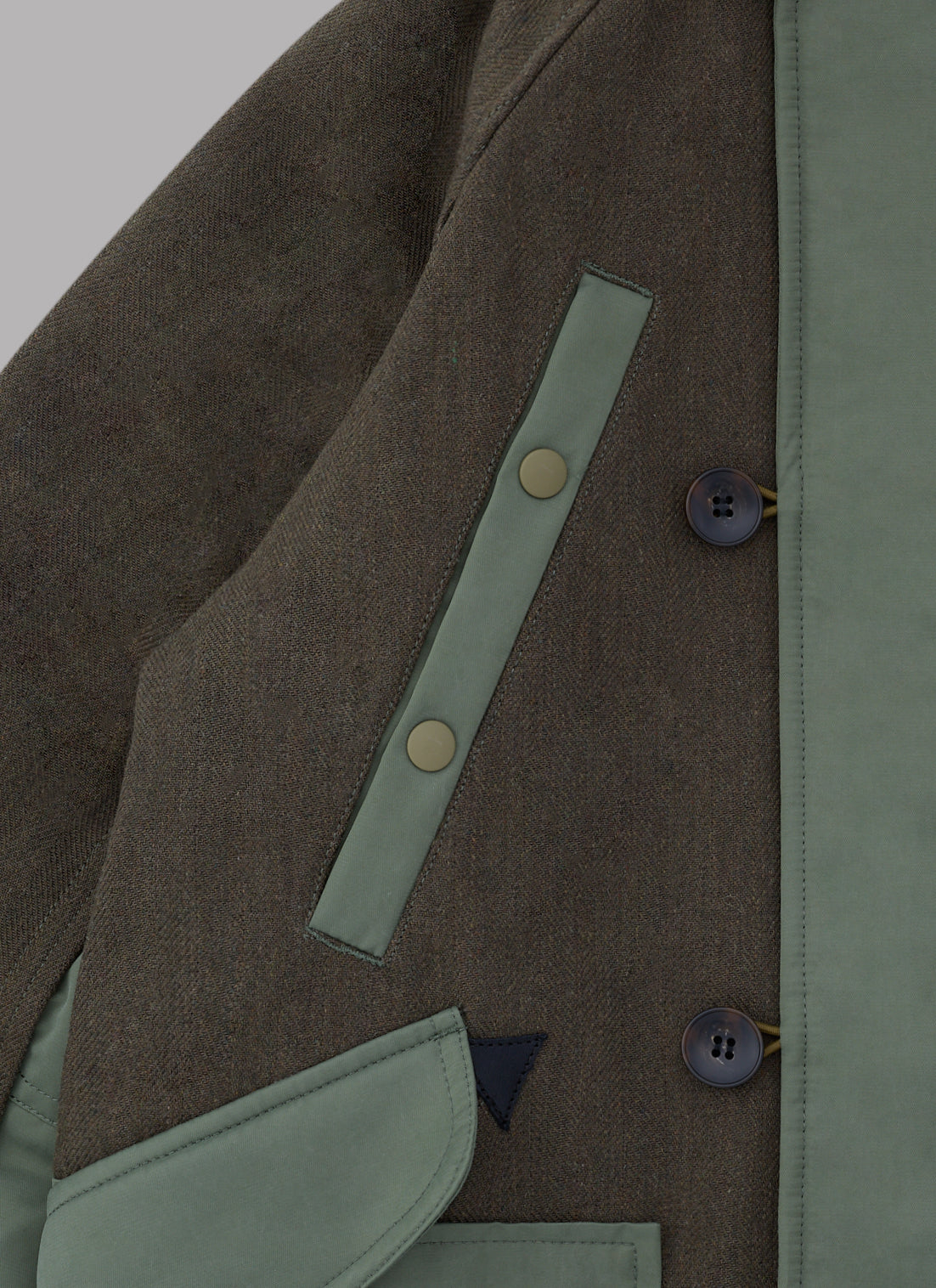 COMBINATION FLIGHT JACKET-OLIVE