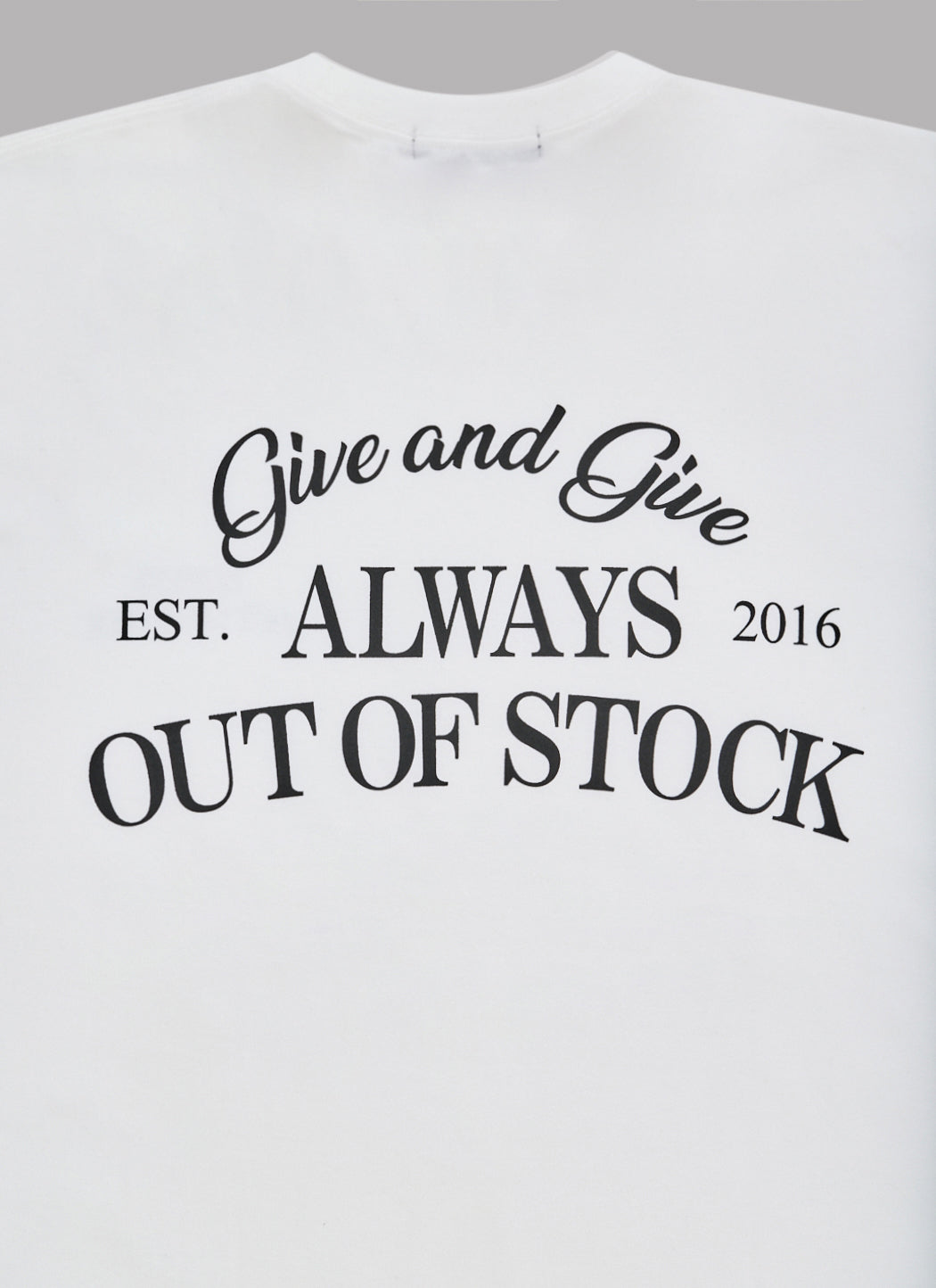 CLASSIC LOGO S/S TEE - WHITE