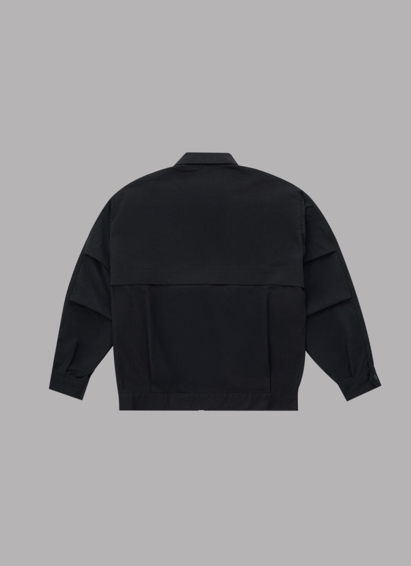 SWING TOP BLOUSON-BLACK