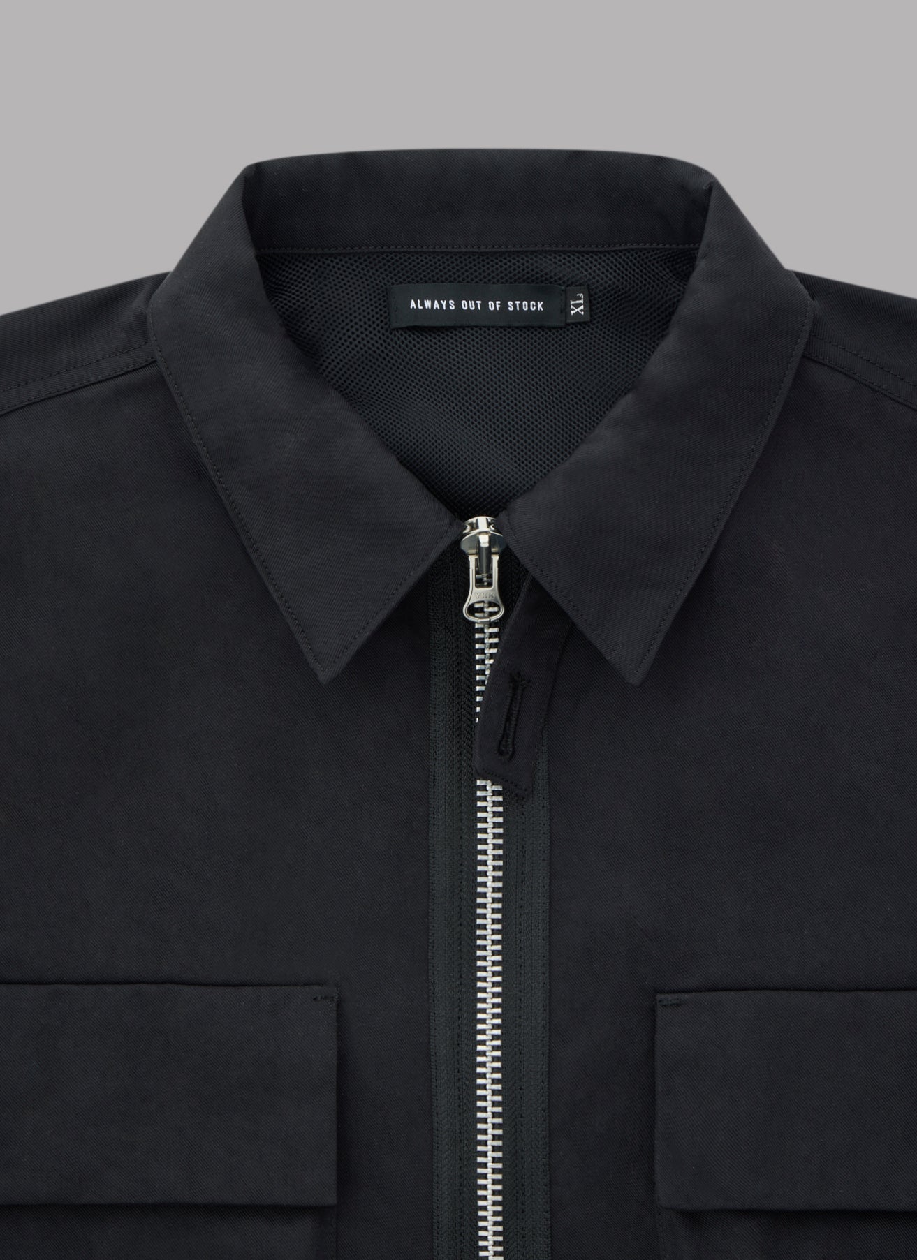 SWING TOP BLOUSON-BLACK