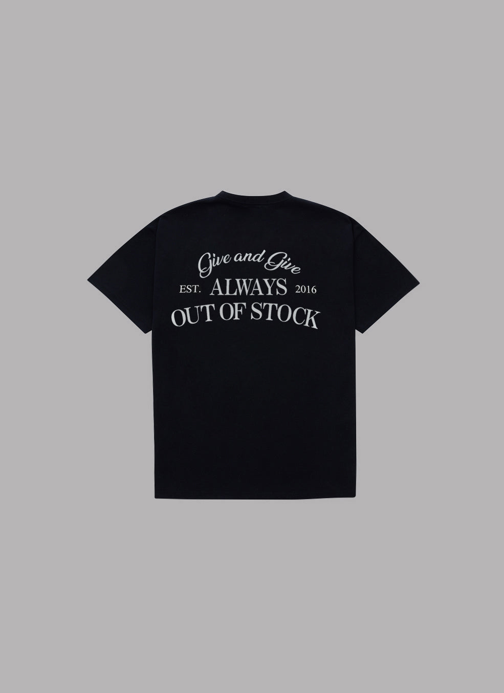 CLASSIC LOGO S/S TEE - BLACK