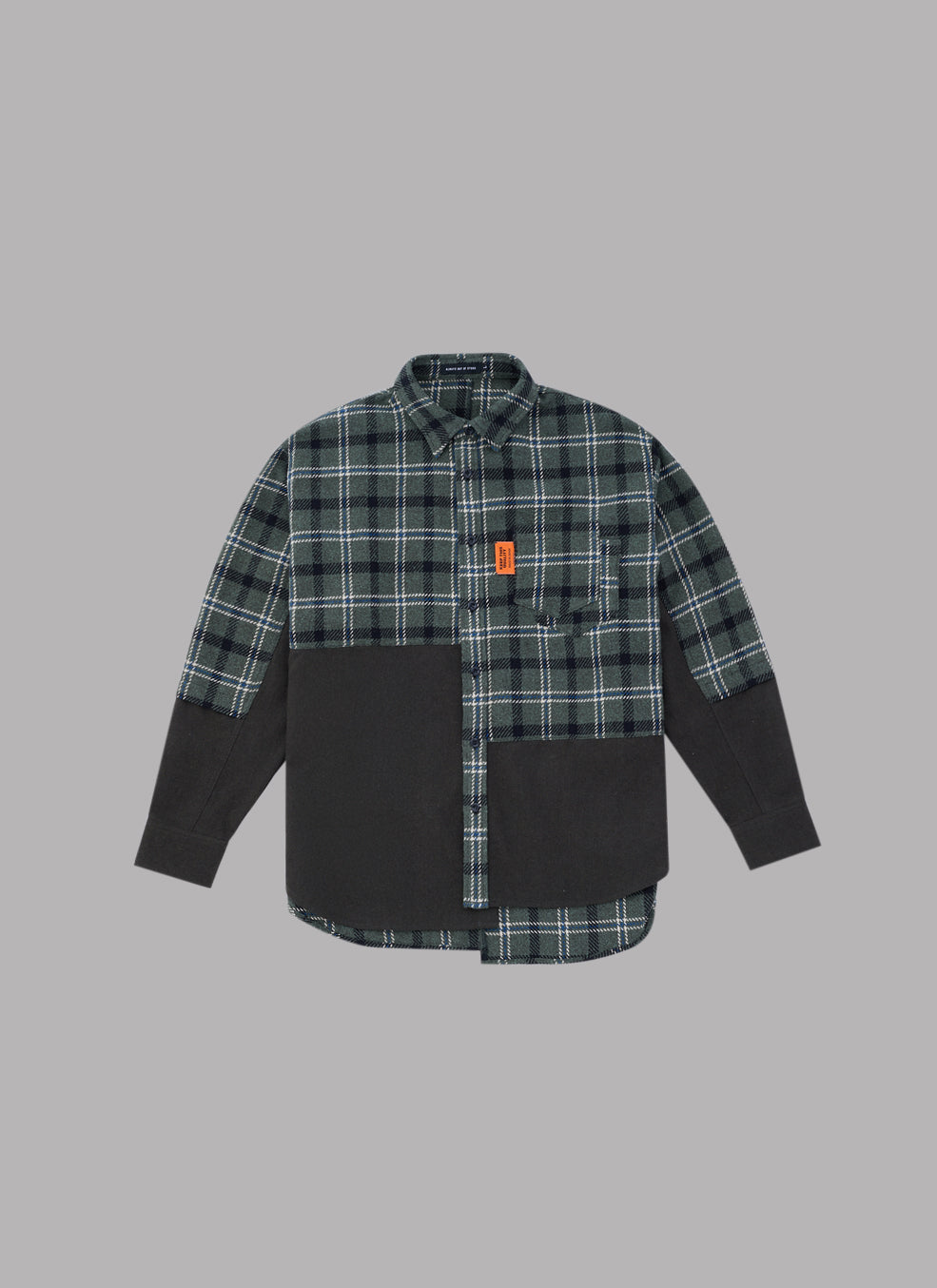 COMBINATION L/S SHIRT-GREEN