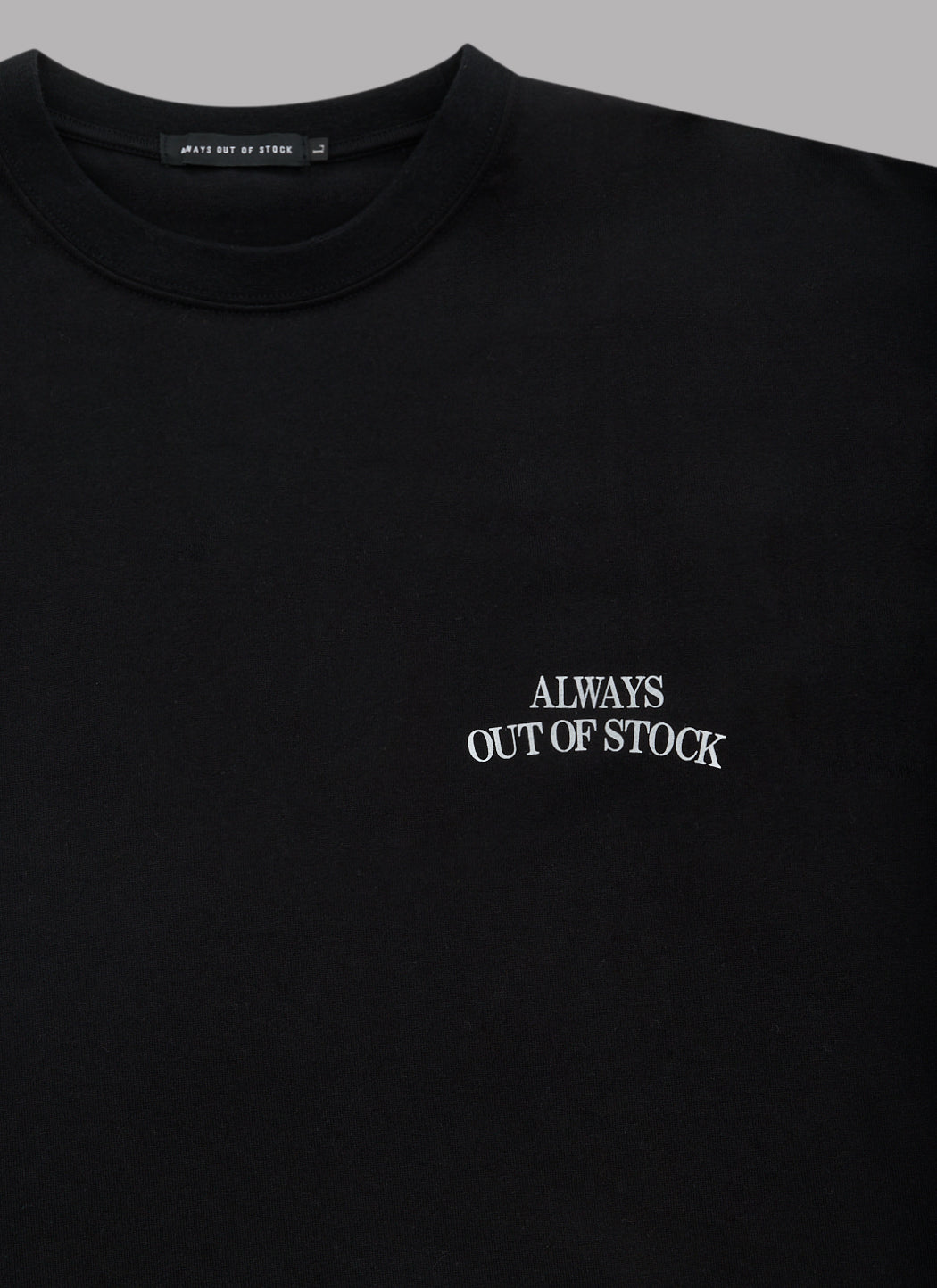 CLASSIC LOGO S/S TEE - BLACK