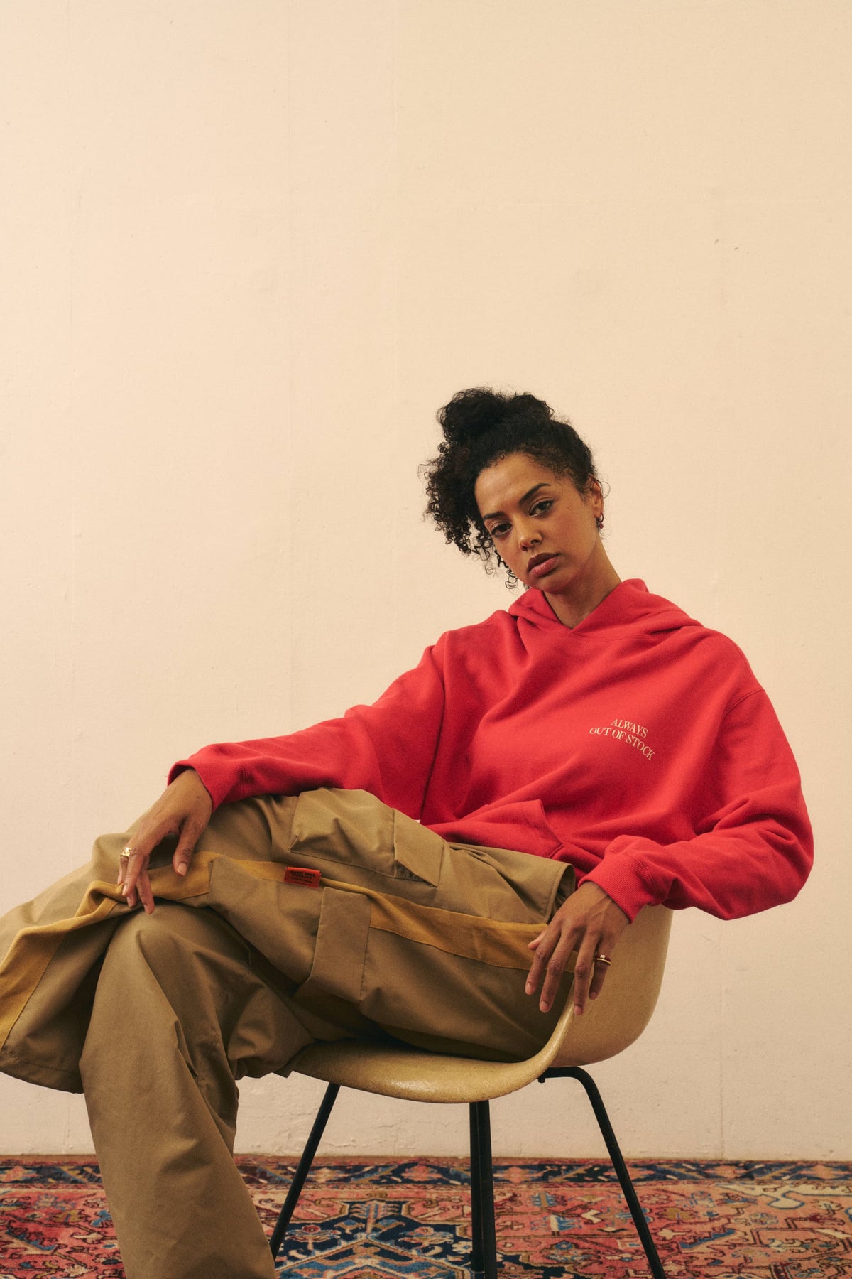 CLASSIC LOGO HOODIE - STRAWBERRY RED