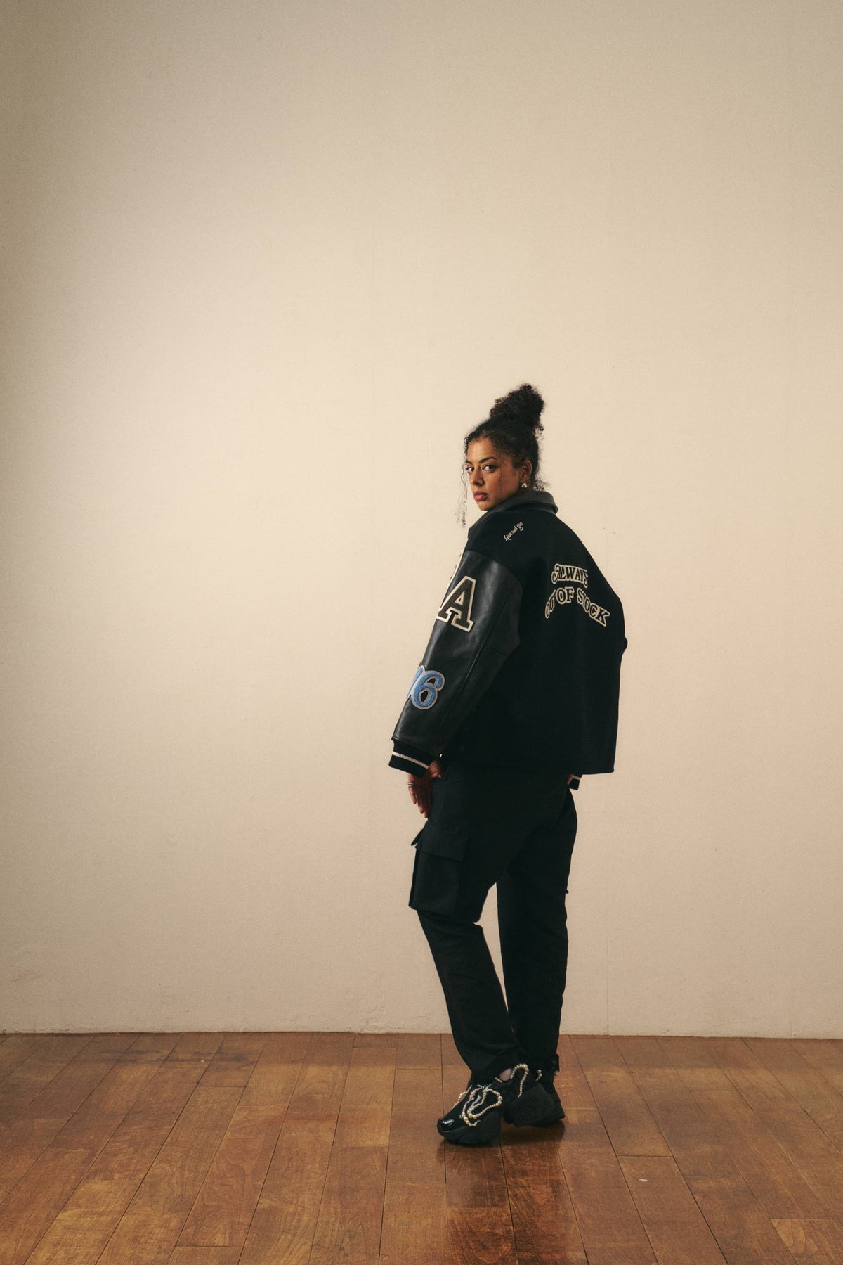 SEVEN POCKET FATIGUE PANTS - BLACK