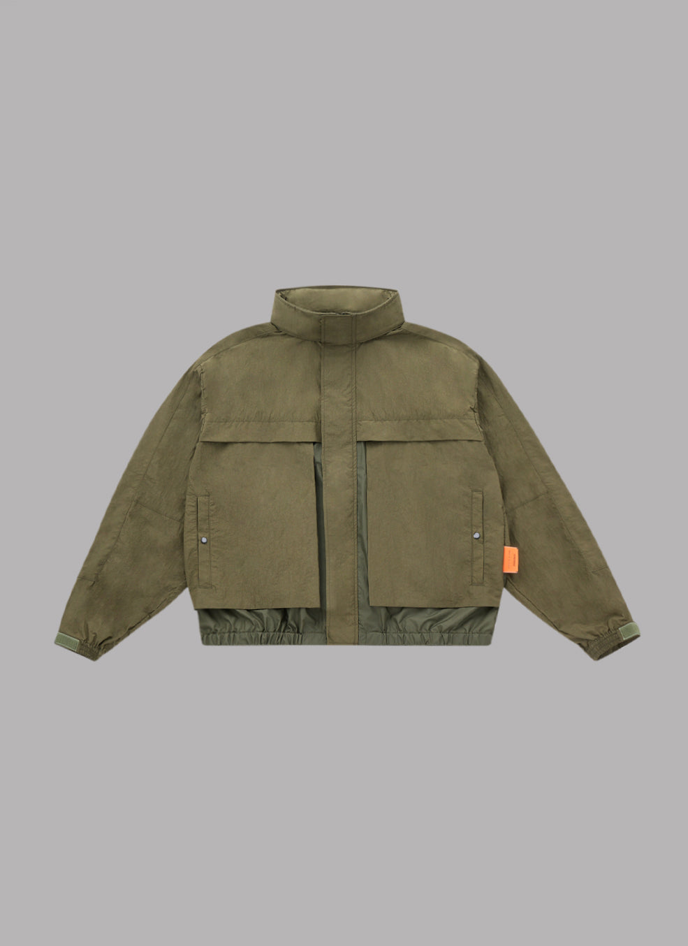 COMBINATION LIGHT SHELL JACKET-OLIVE