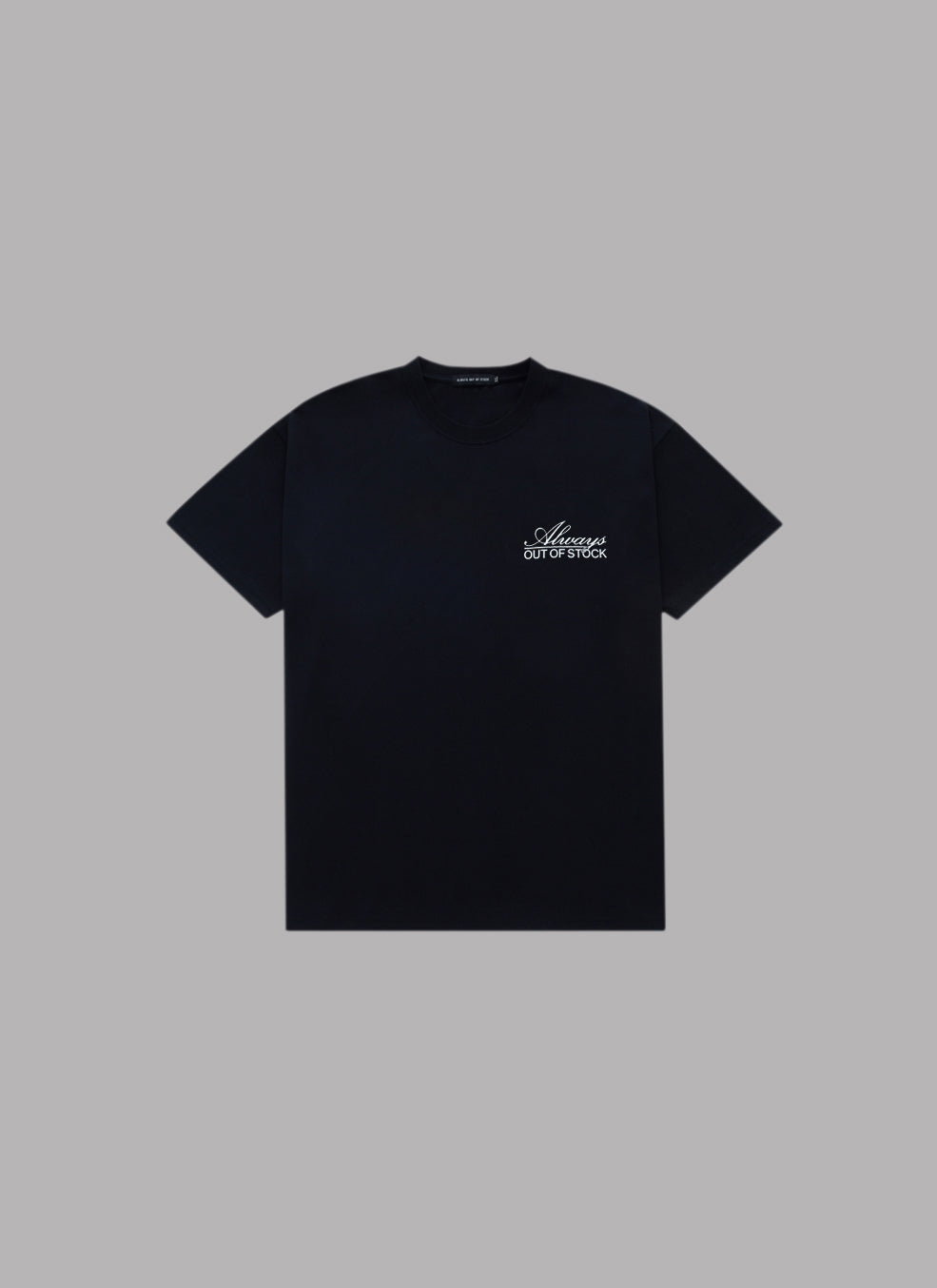 TRADITIONAL LOGO S/S TEE-BLACK