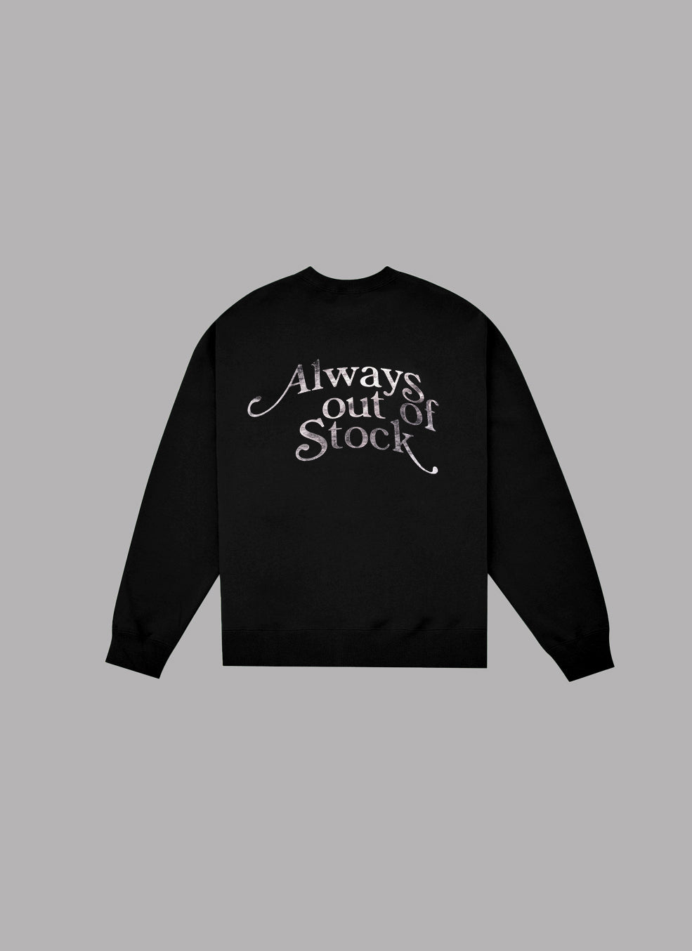 PLAY LOGO CREWNECK-BLACK (NEW YEAR COLLECTION)