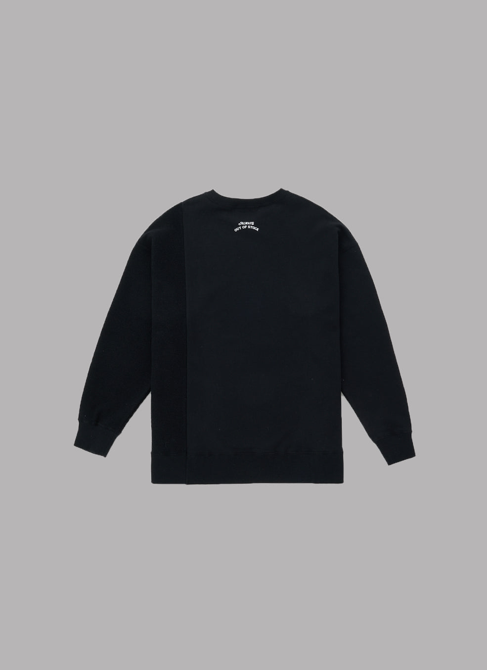 SWITCHED BASIC LOGO CREWNECK-BLACK