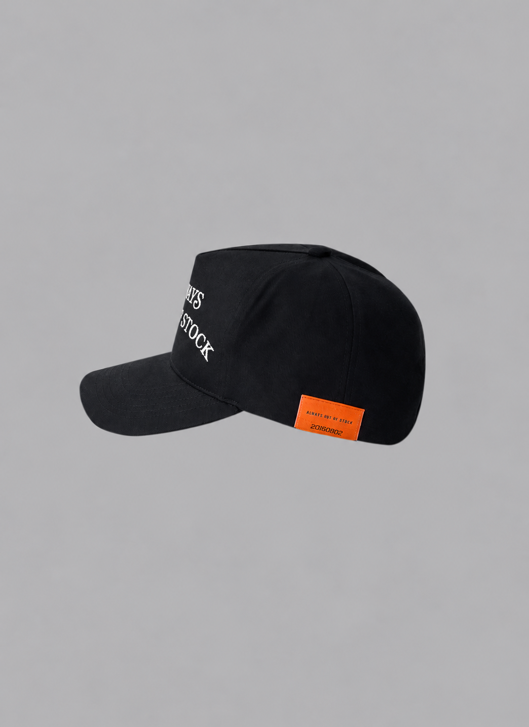 BASIC LOGO ADJUSTABLE CAP - BLACK