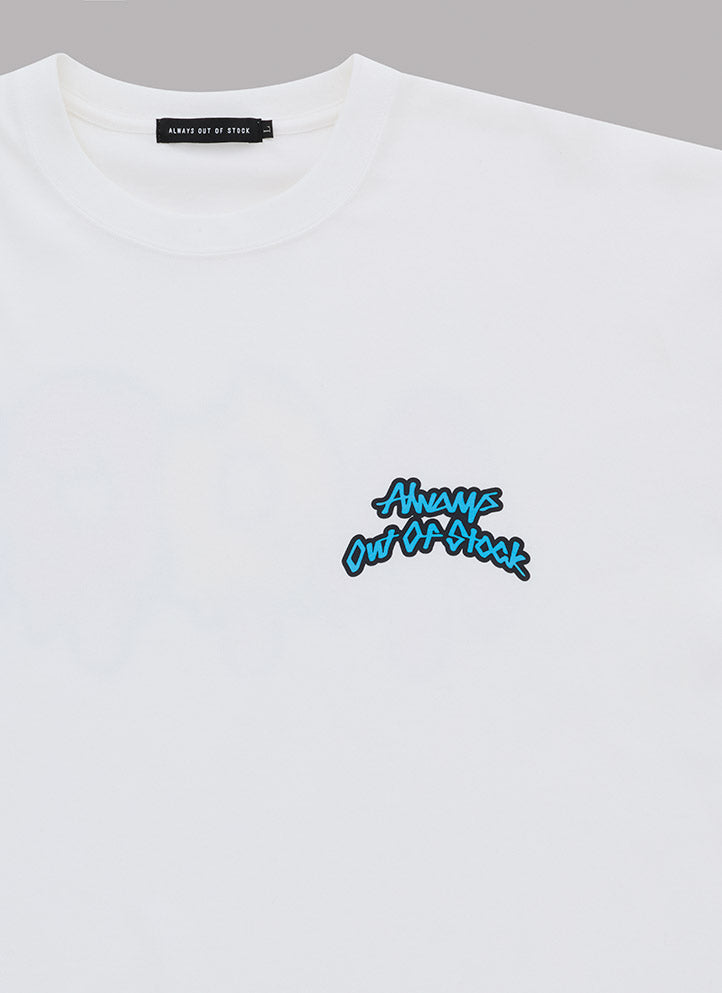 MELTING ICE BY SHETA S/S TEE - WHITE