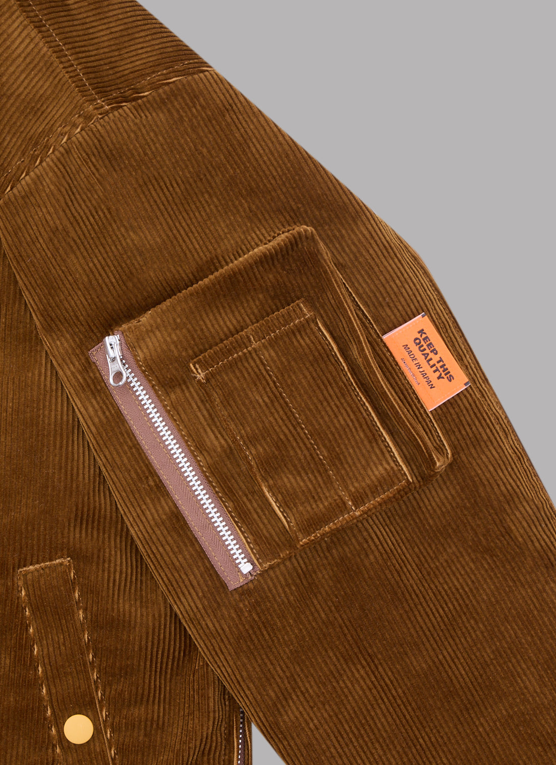 STADIUM BOMBER JACKET-CAMEL