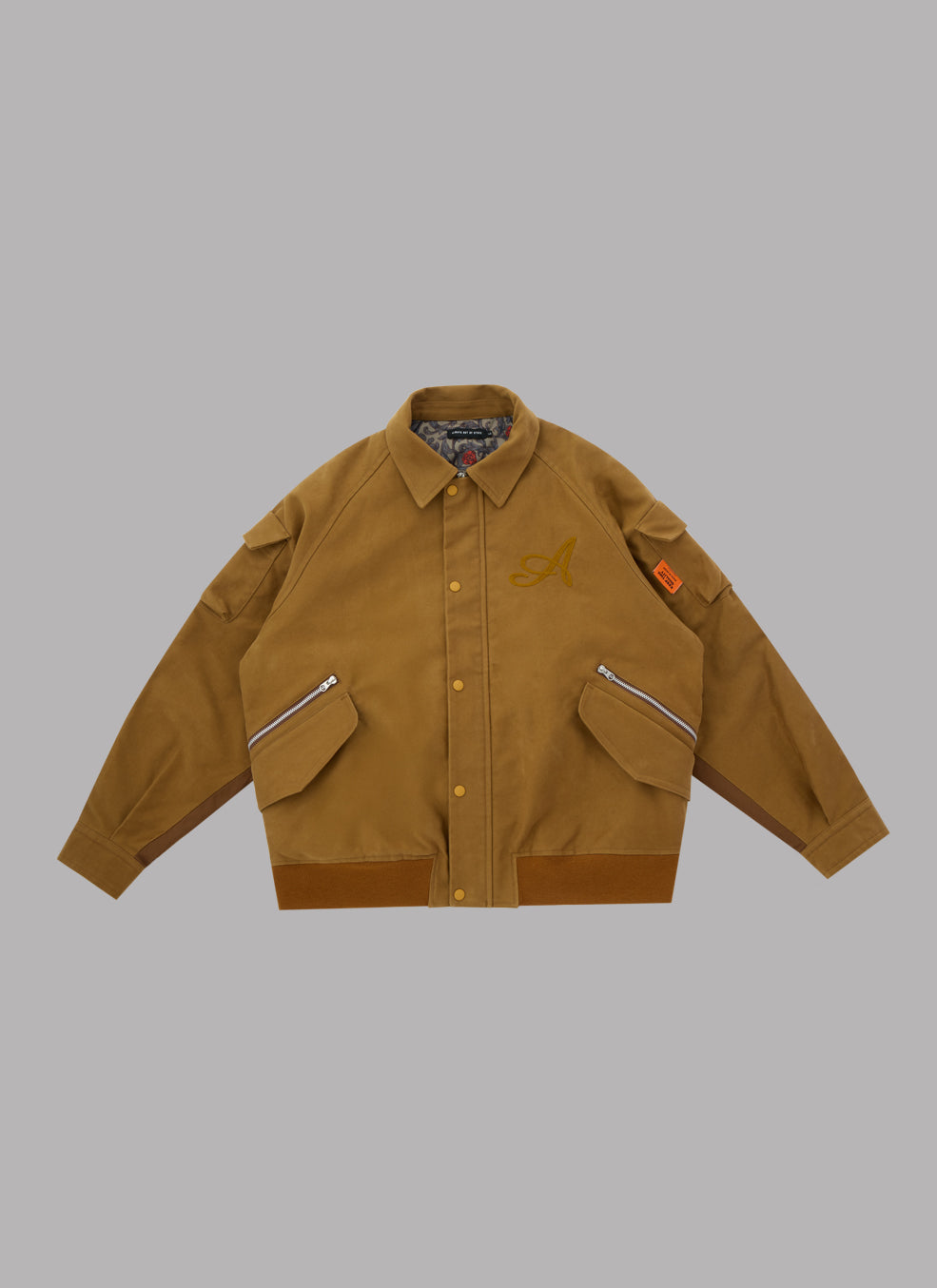 SWING TOP JACKET-CAMEL