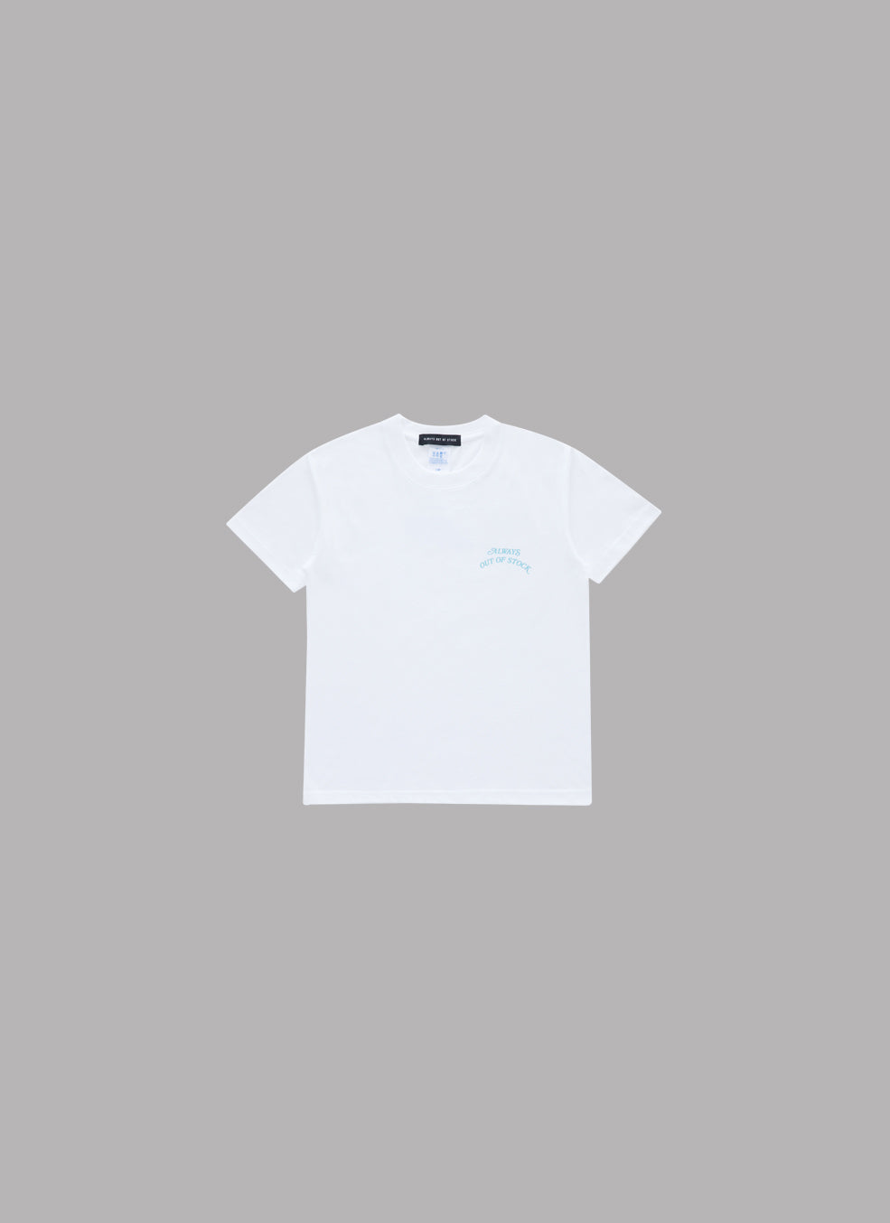 BASIC LOGO KIDS TEE-WHITE