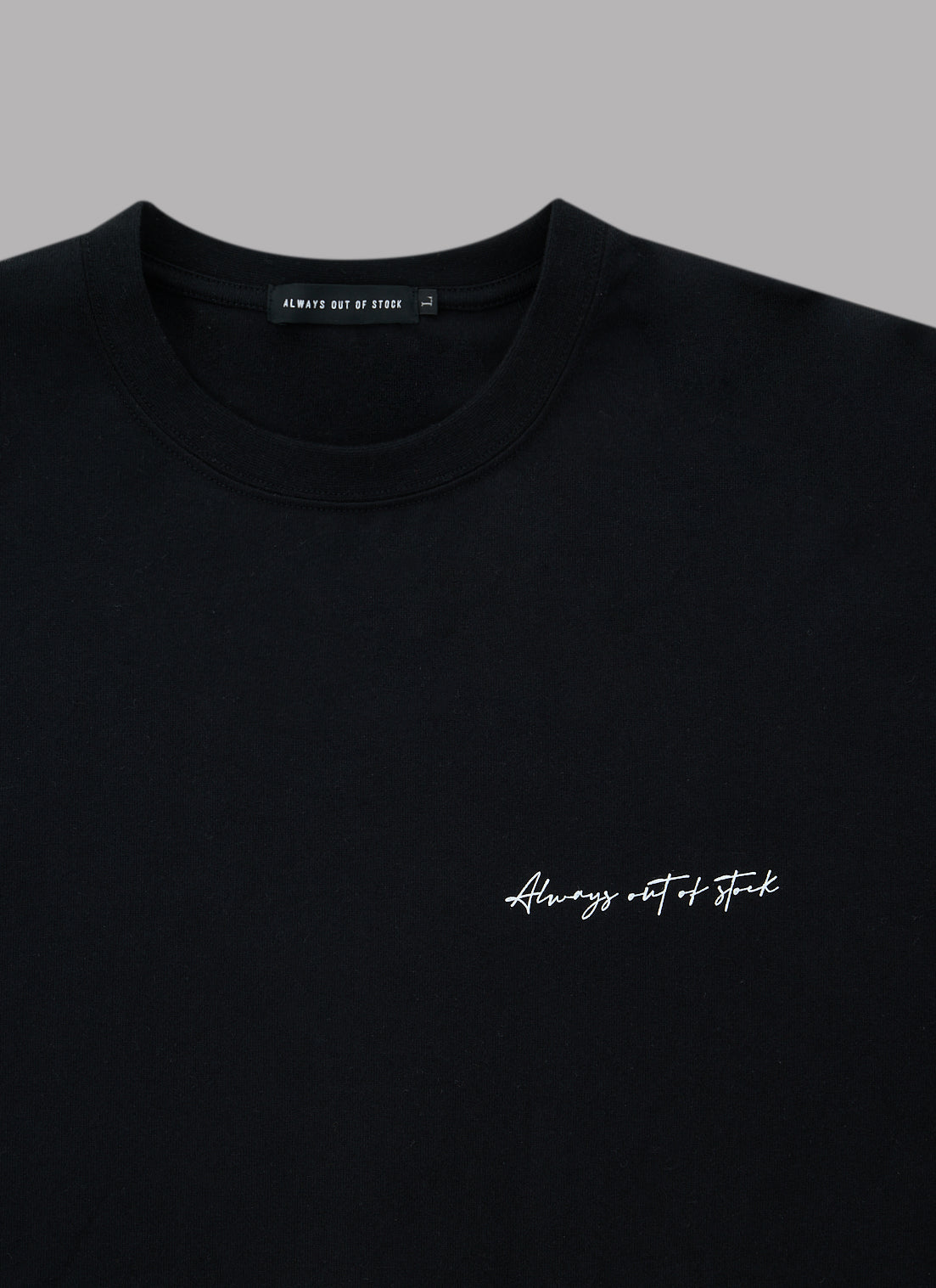 PART OF SUCCESS L/S TEE-BLACK
