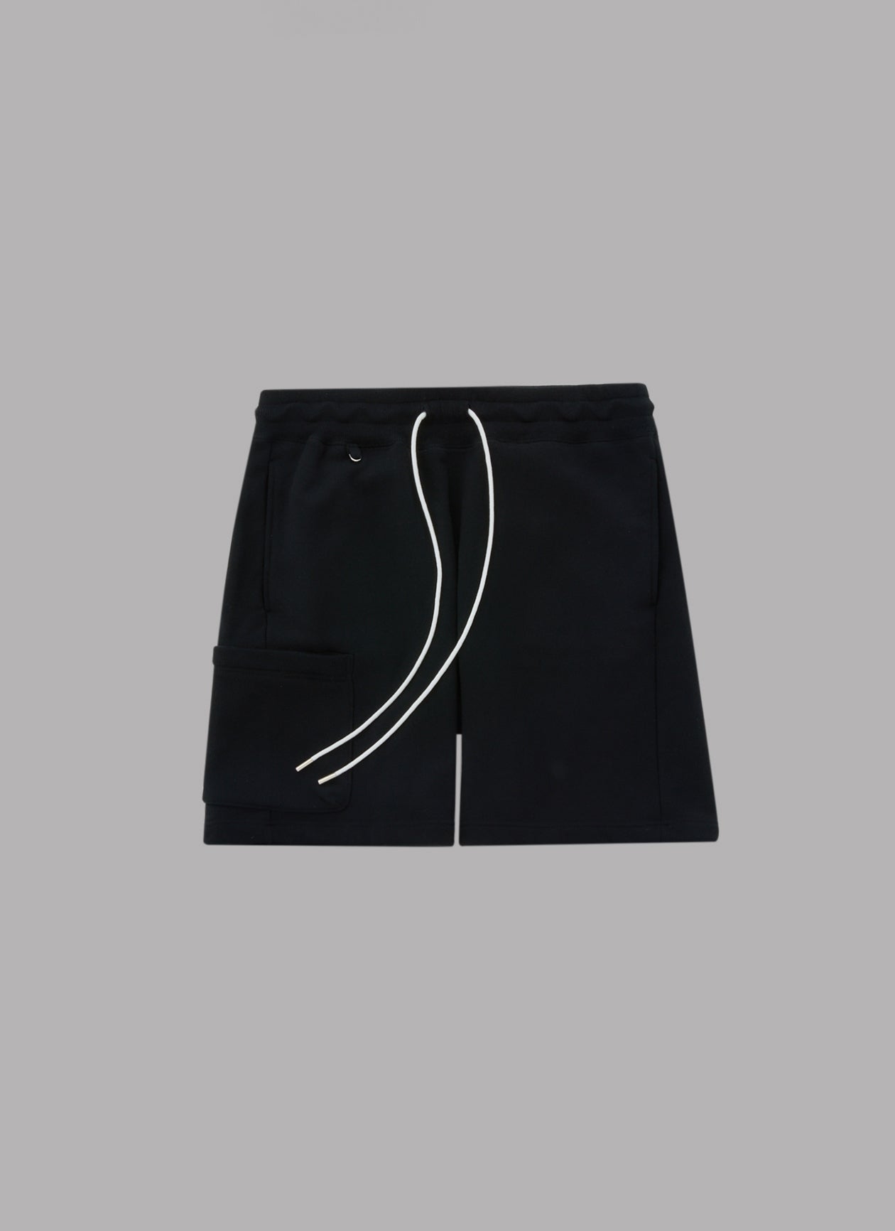 SWEAT FATIGUE SHORTS - BLACK