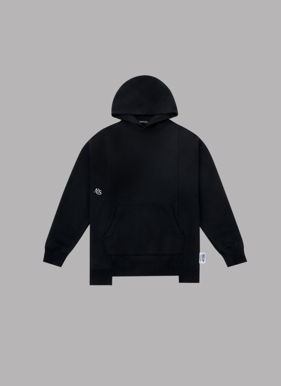 SWD_PULL HOODIE-BLACK
