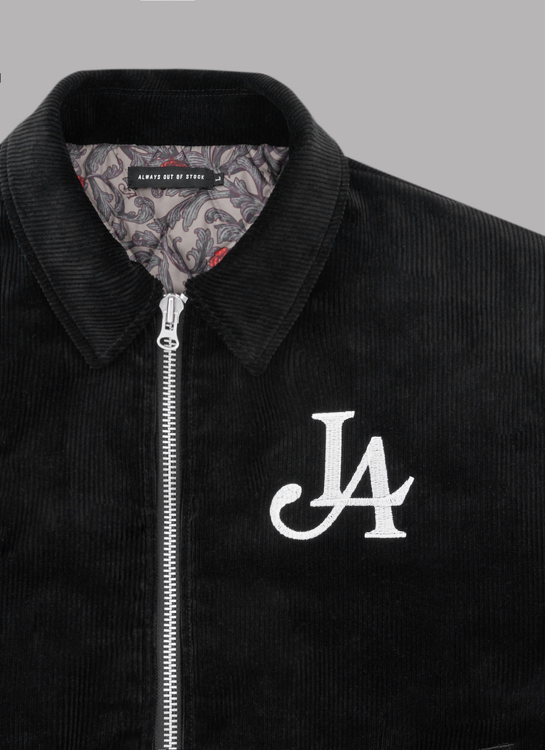 STADIUM BOMBER JACKET-BLACK