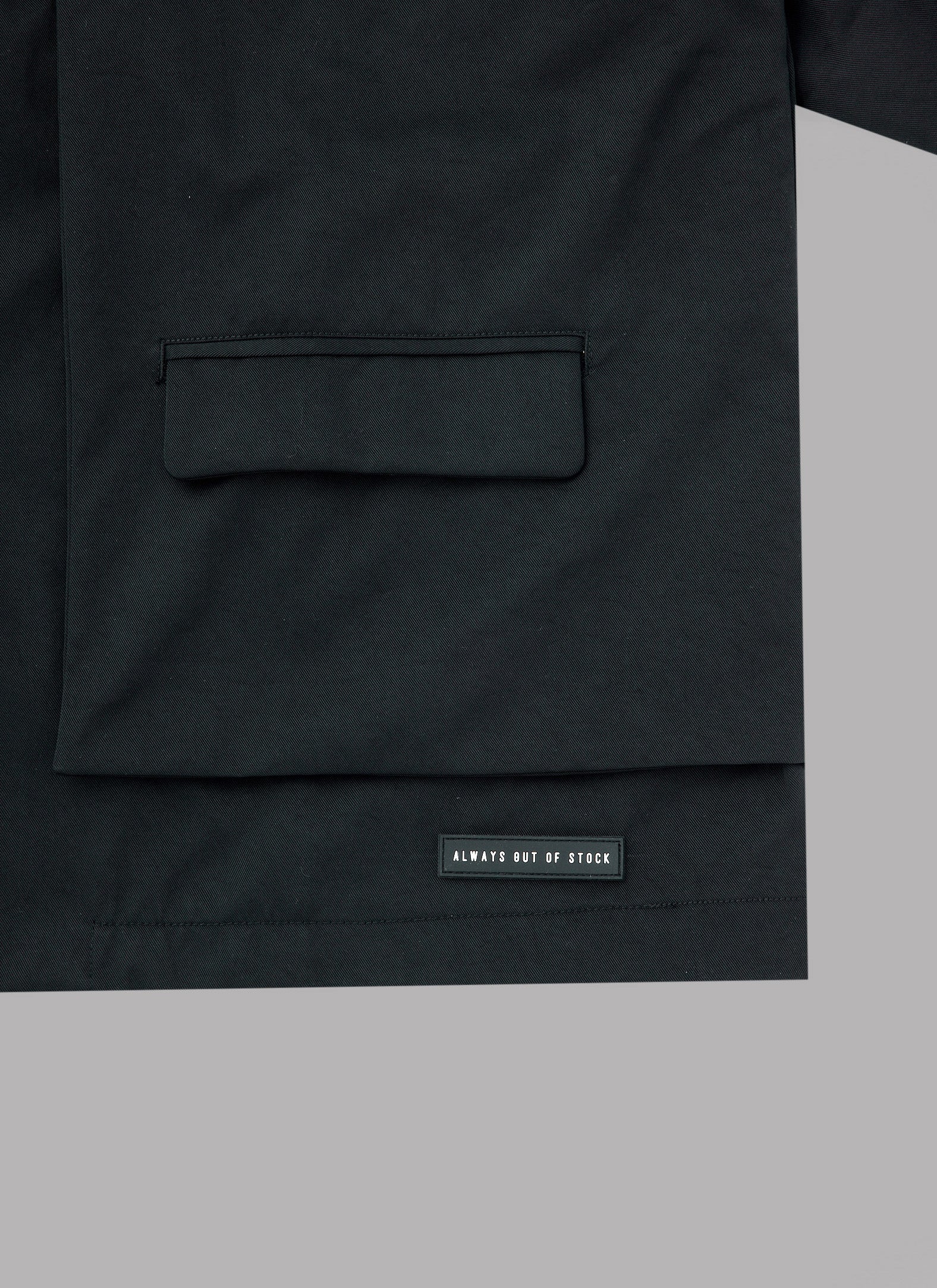 LAYERED 2B RELAXED JACKET-BLACK