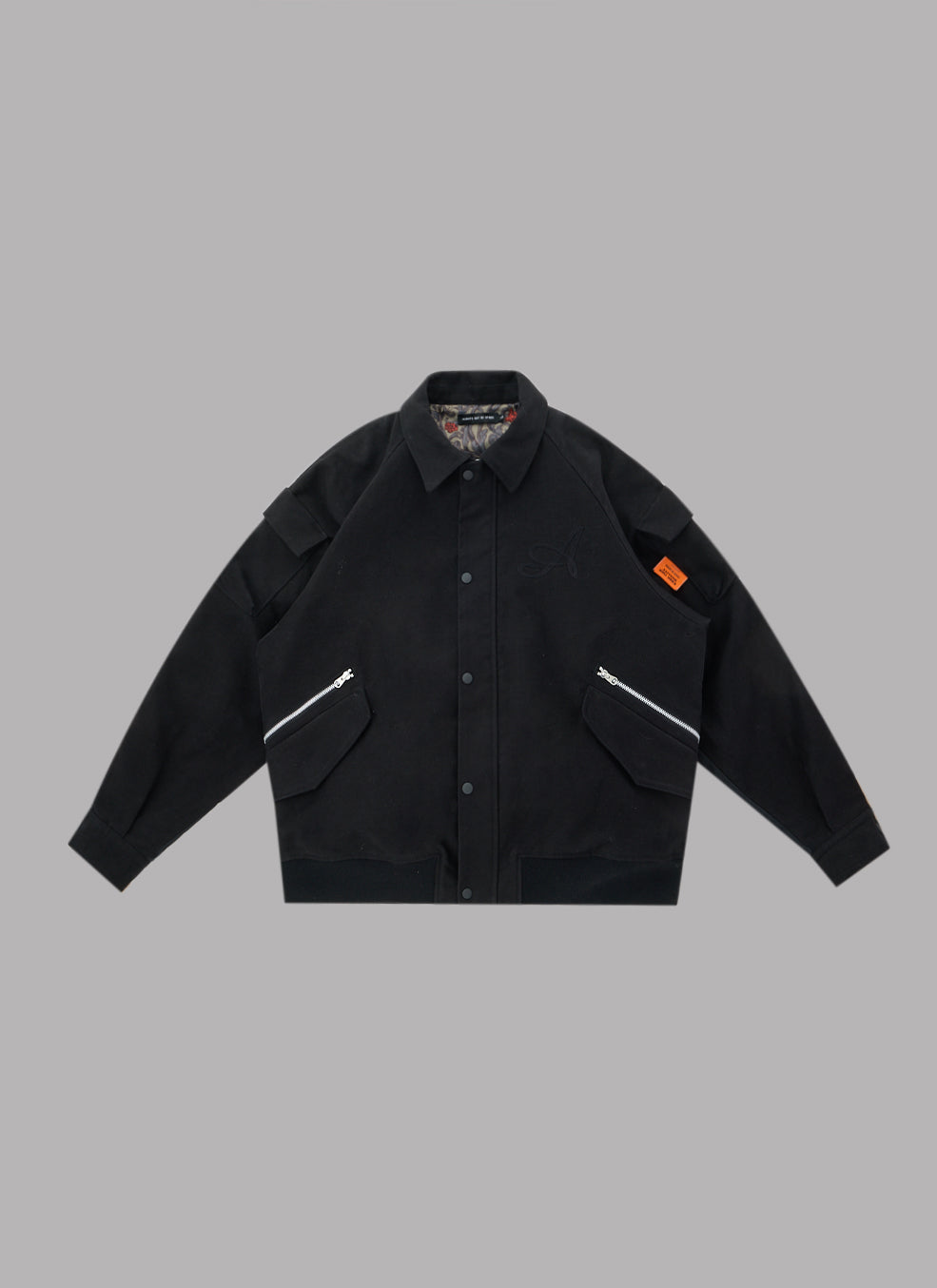 SWING TOP JACKET-BLACK