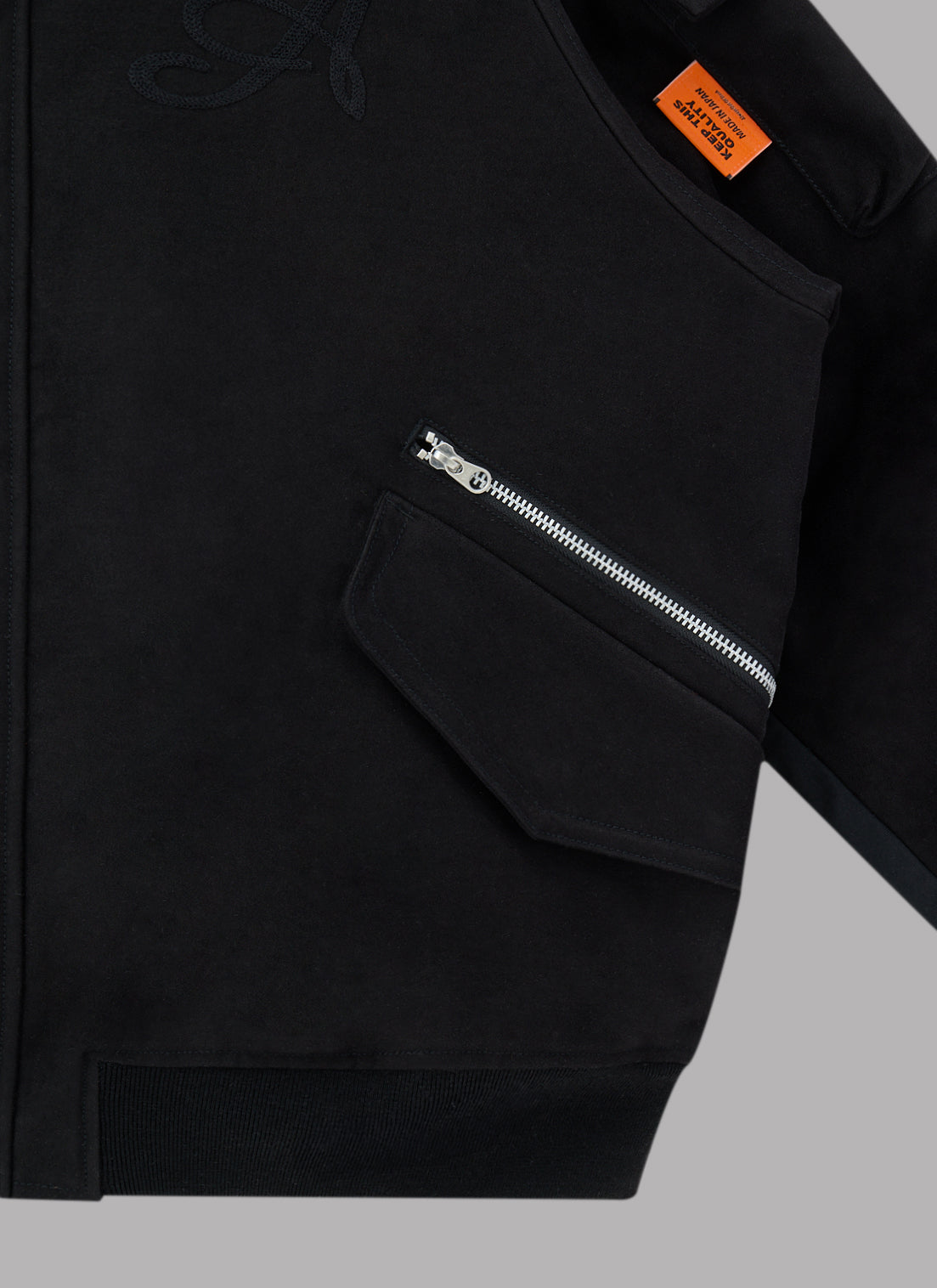 SWING TOP JACKET-BLACK