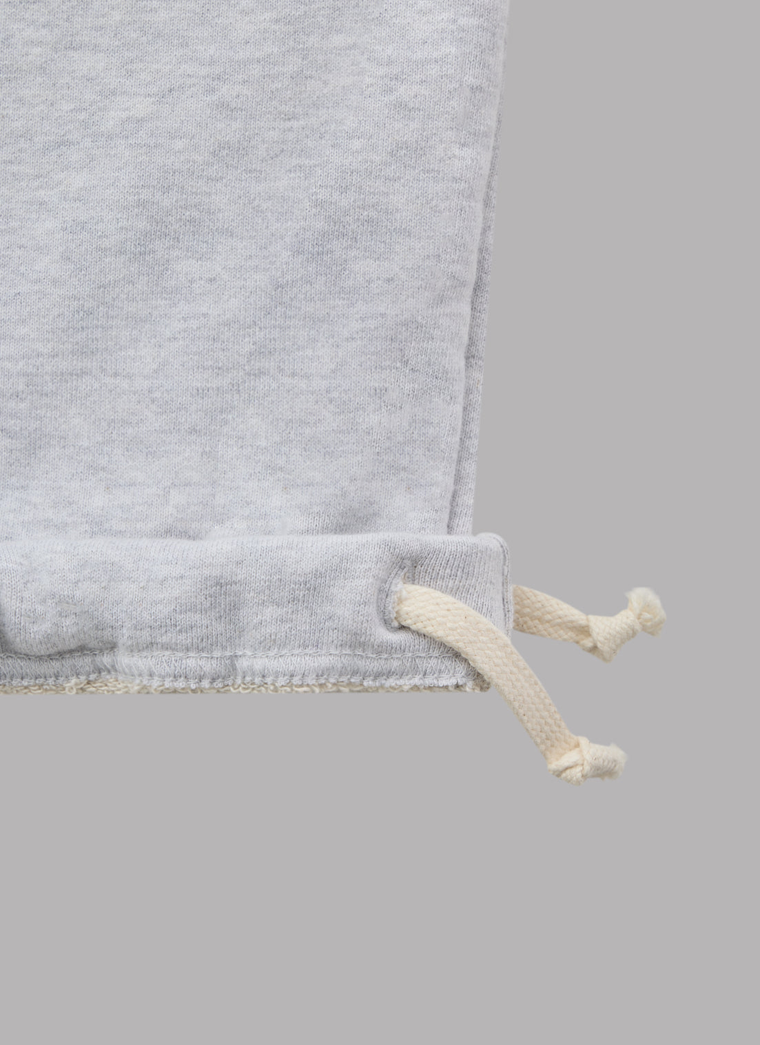 BASIC LOGO SWEAT PANTS - HEATHER GRAY