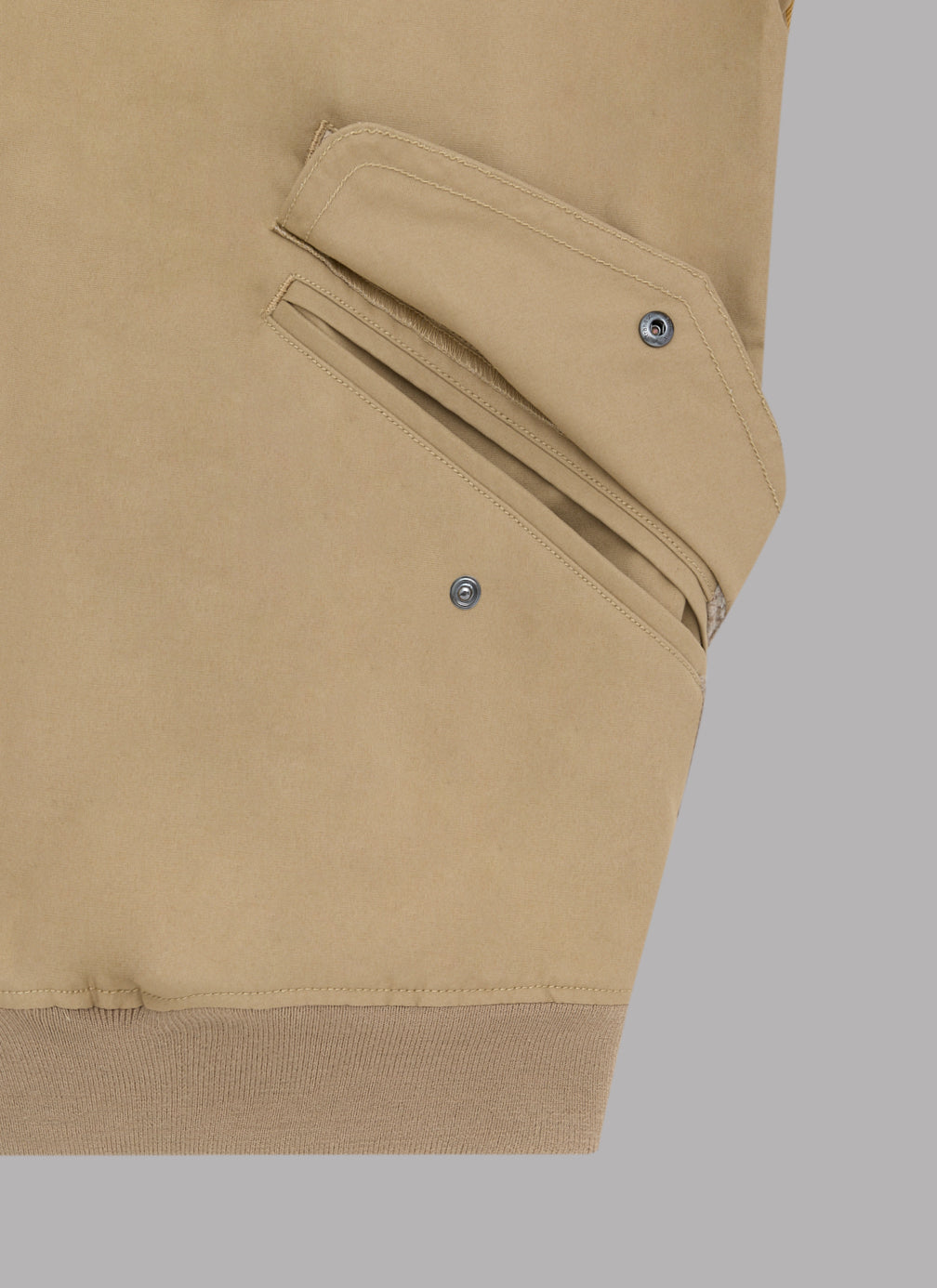 BOA COMBI SWING TOP JACKET- BEIGE
