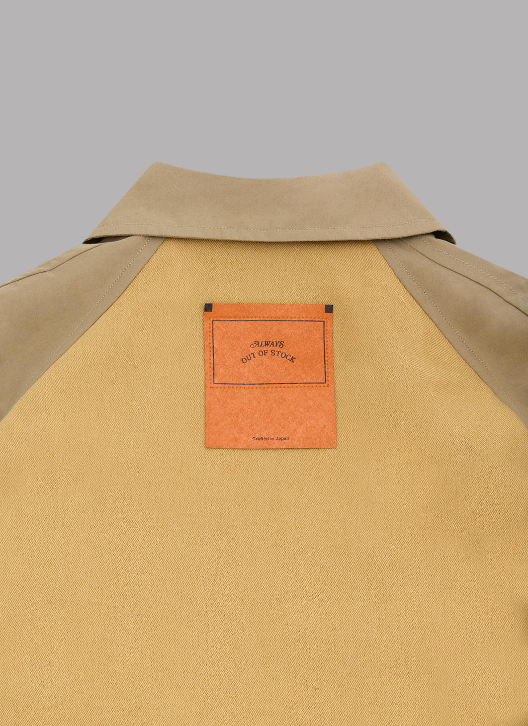 BOA COMBI SWING TOP JACKET- BEIGE