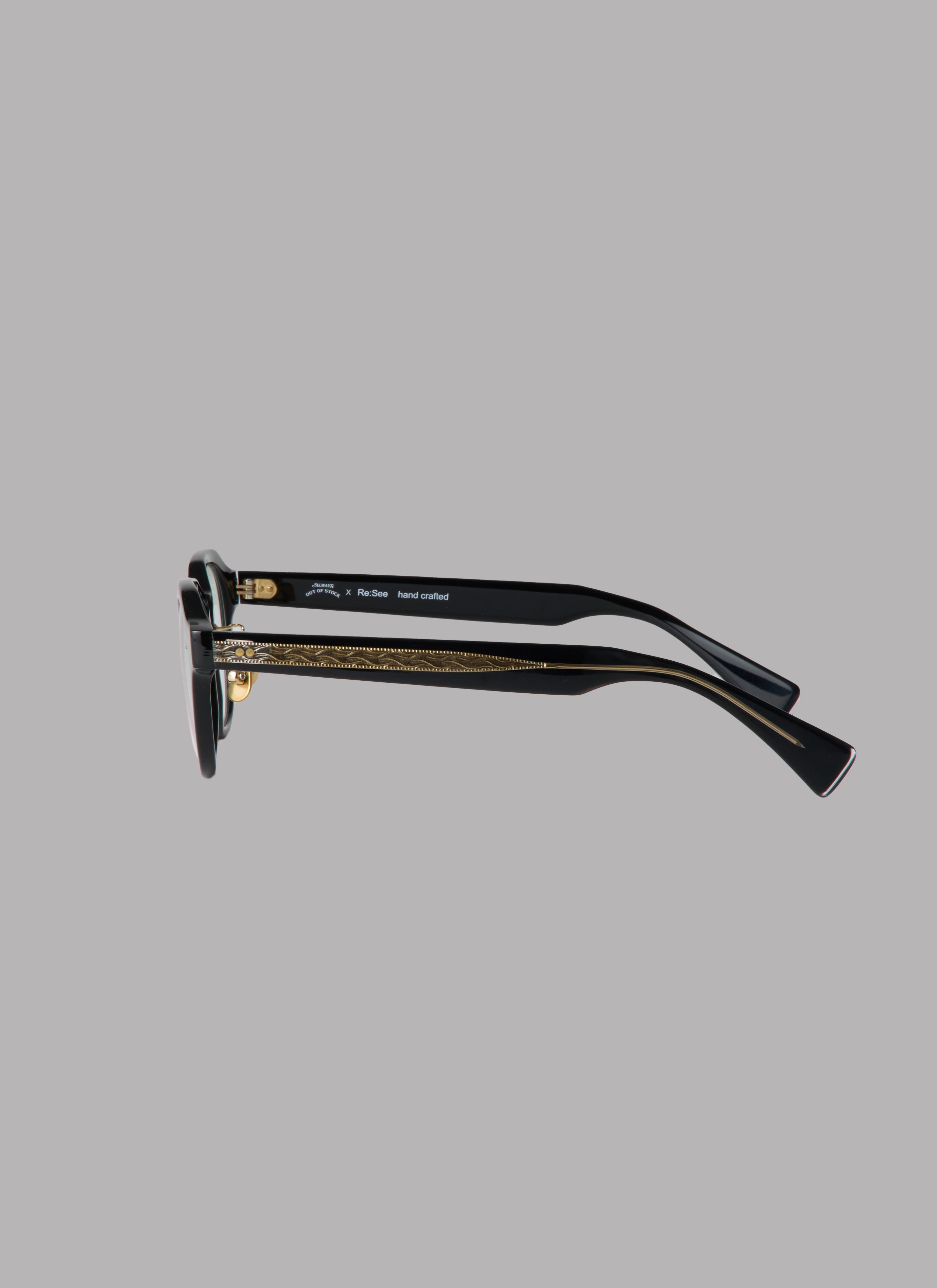 ALWAYS OUT OF STOCK x Re:See Re:STOCK 2025-BLACK Turquoise Lens