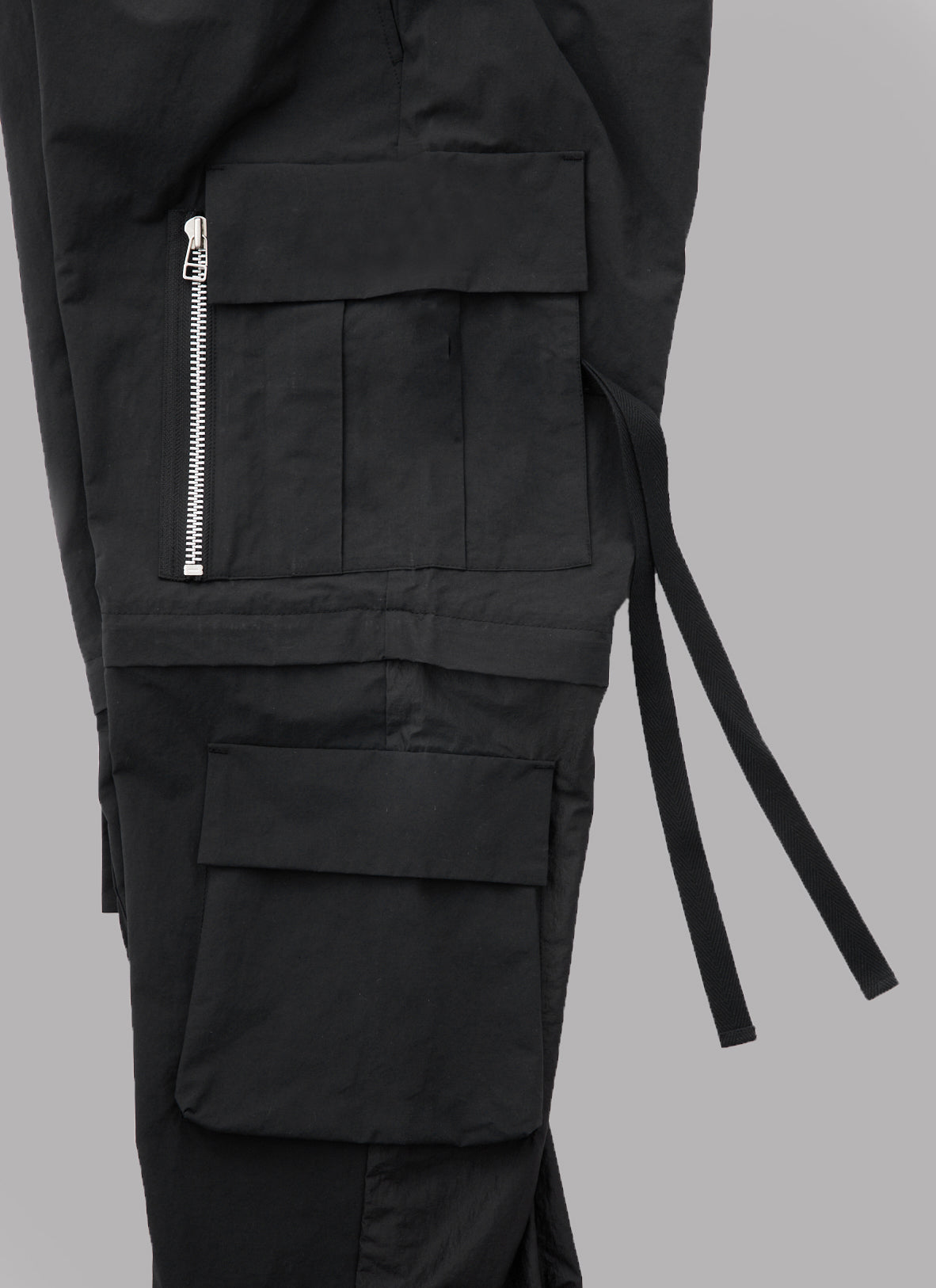 2WAY FATIGUE PANTS-BLACK