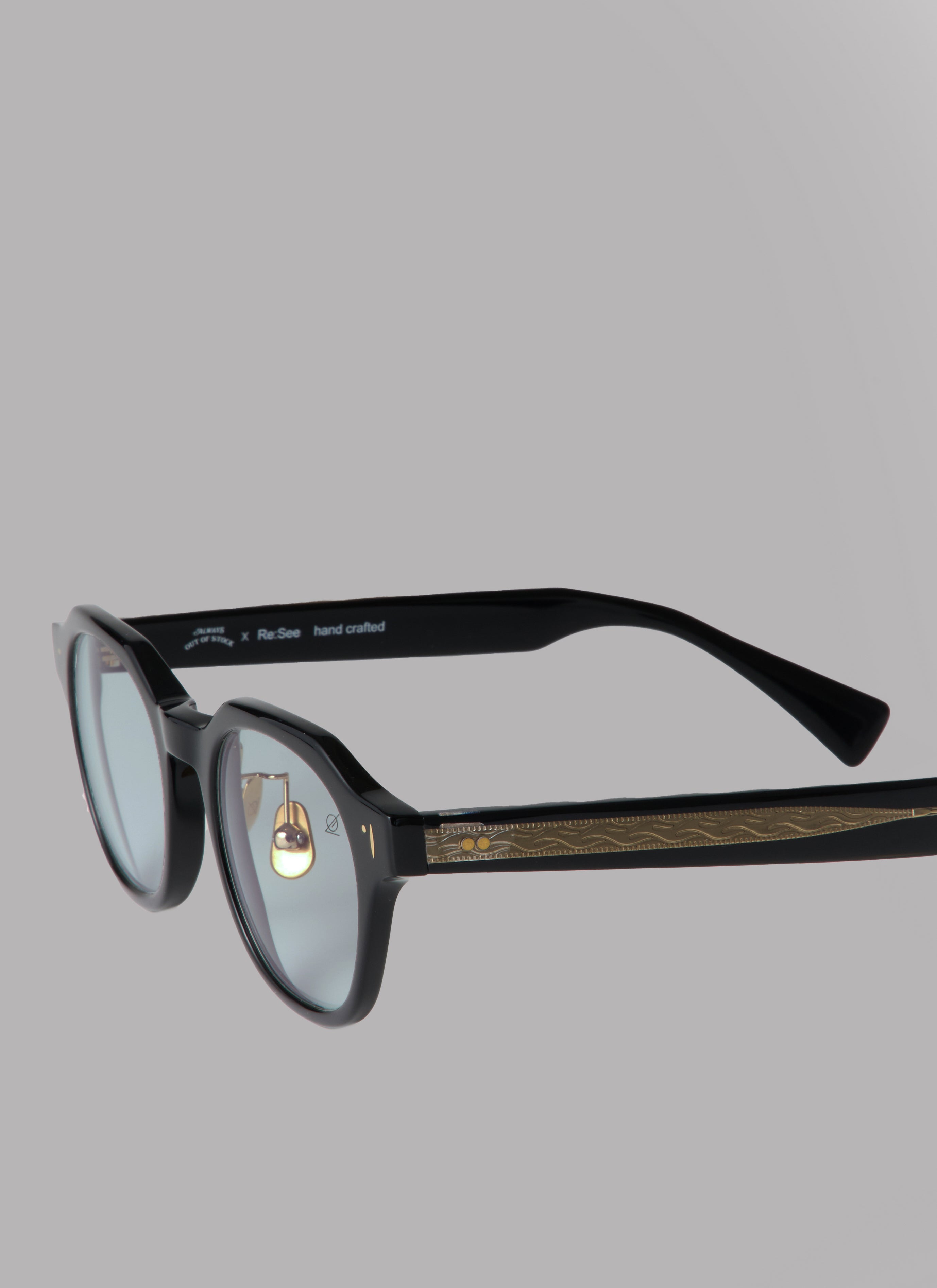 ALWAYS OUT OF STOCK x Re:See Re:STOCK 2025-BLACK Turquoise Lens