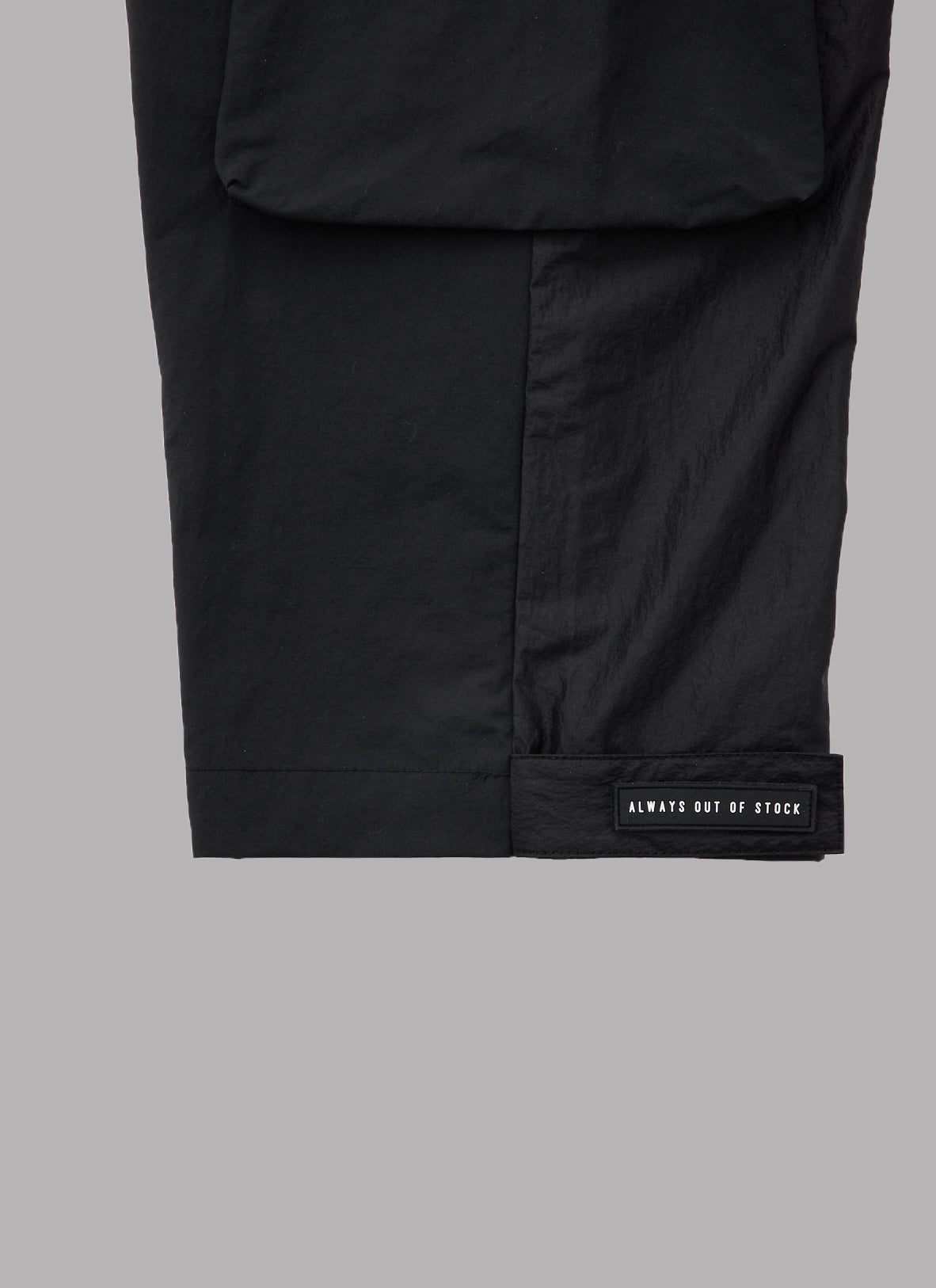 2WAY FATIGUE PANTS-BLACK