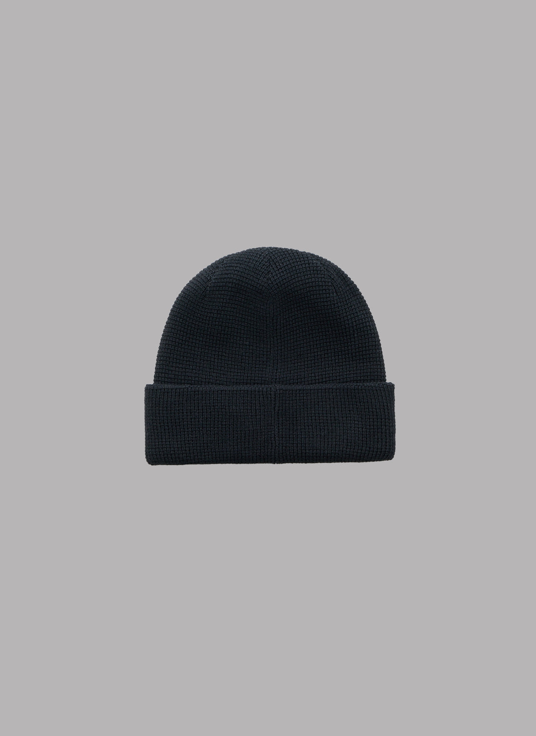 BASIC LOGO BEANIE-BLACK